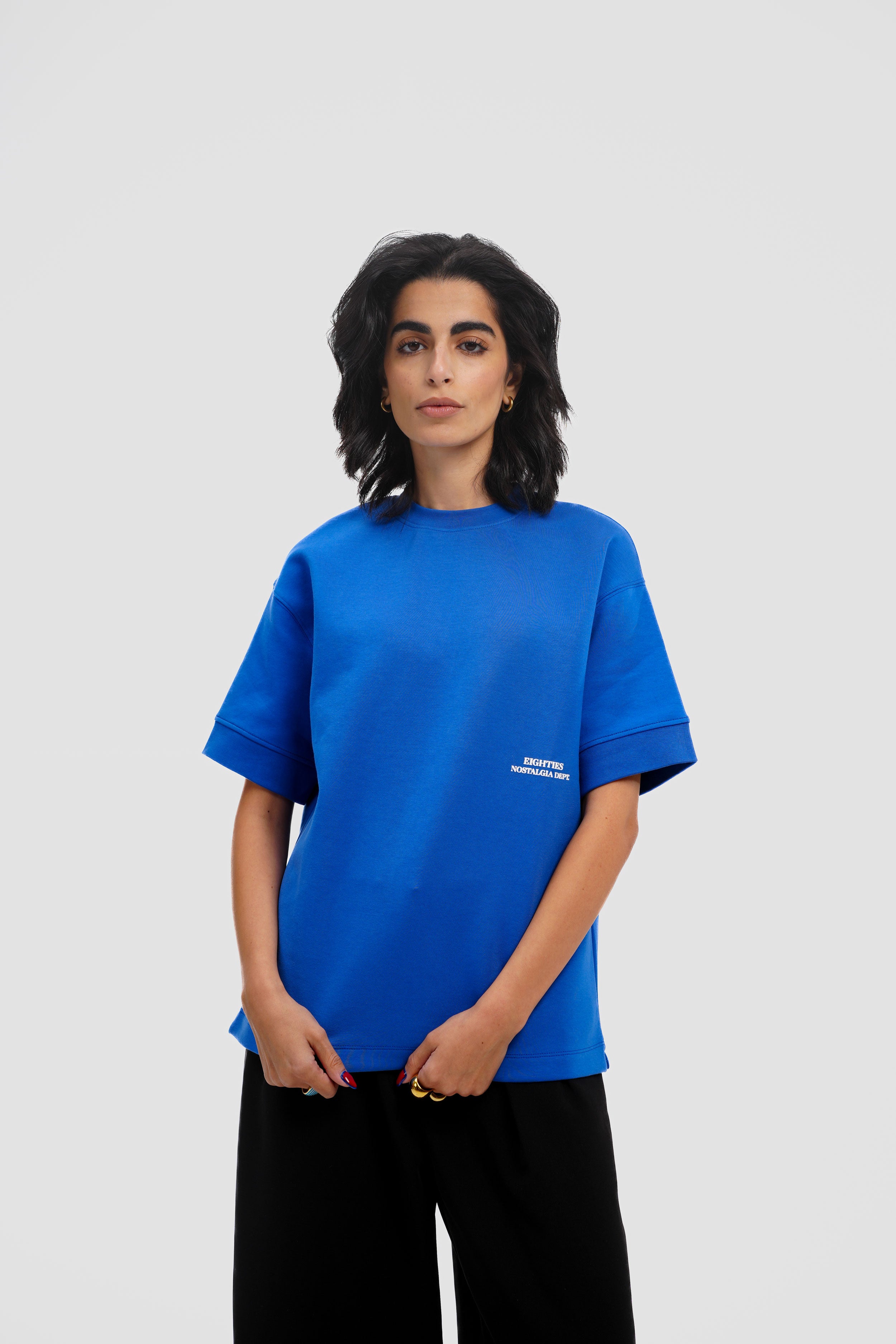 Eighties Nostalgia Tee - Blue