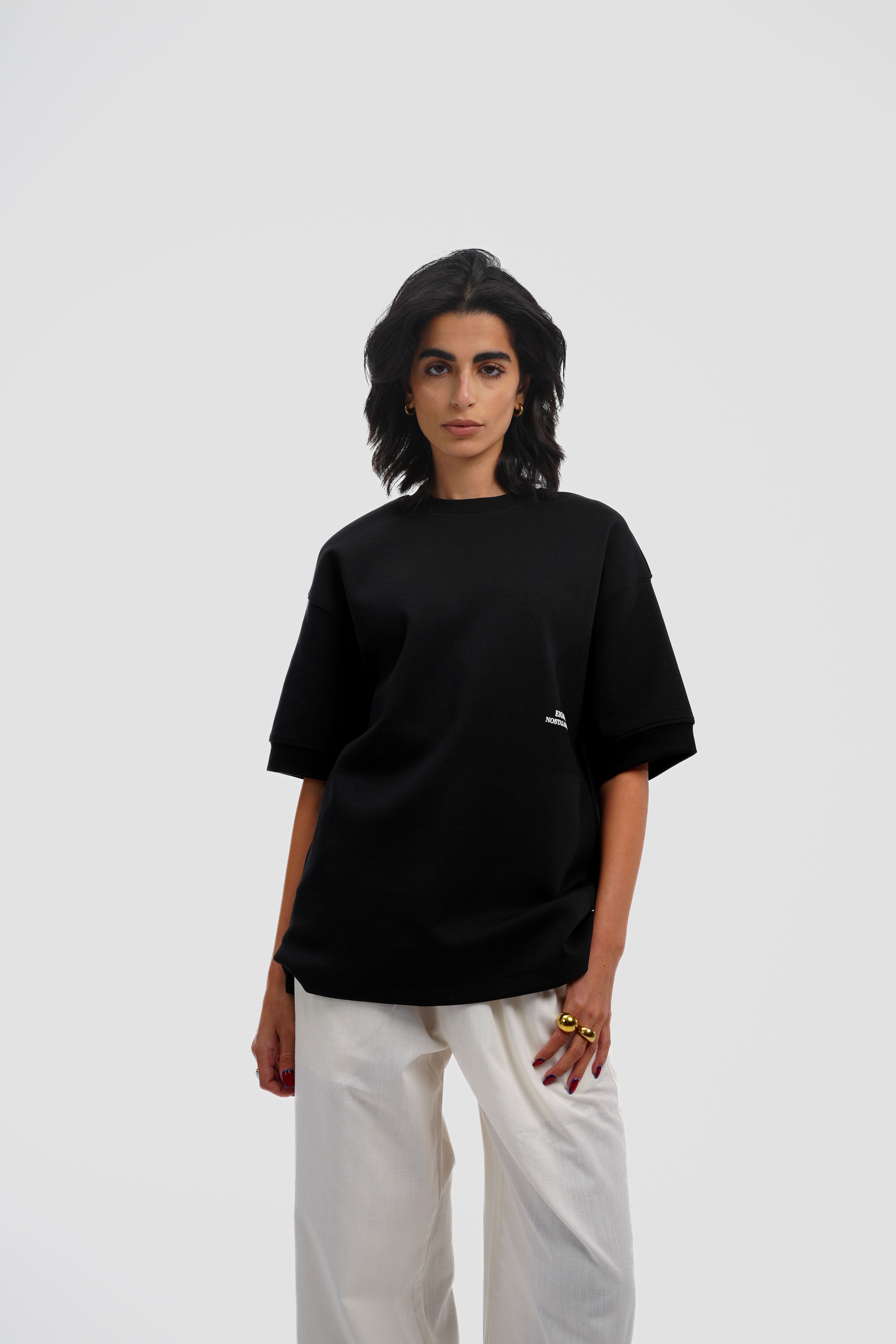 Eighties Nostalgia Tee - Black