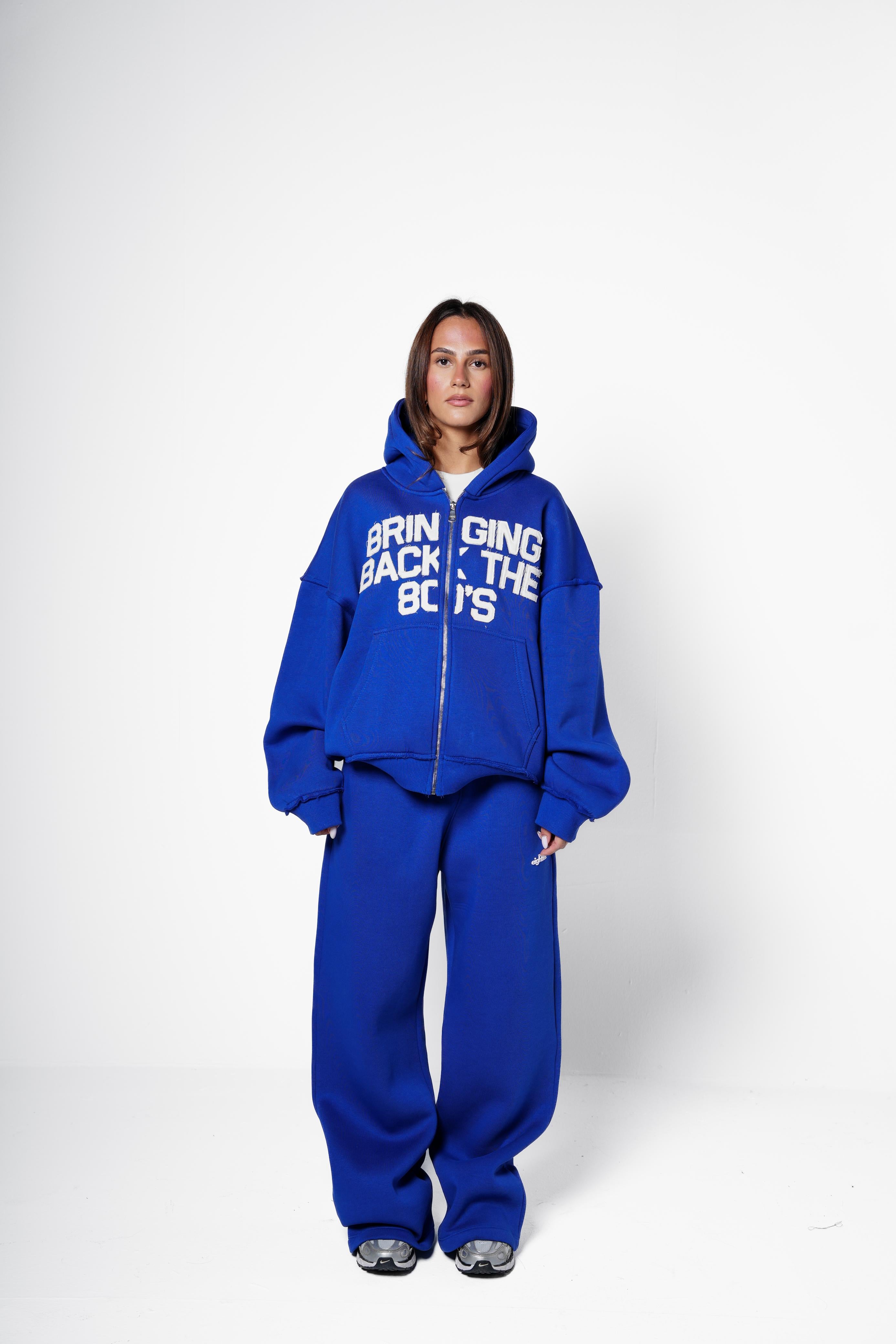 Bringing Back Zip Up - Blue