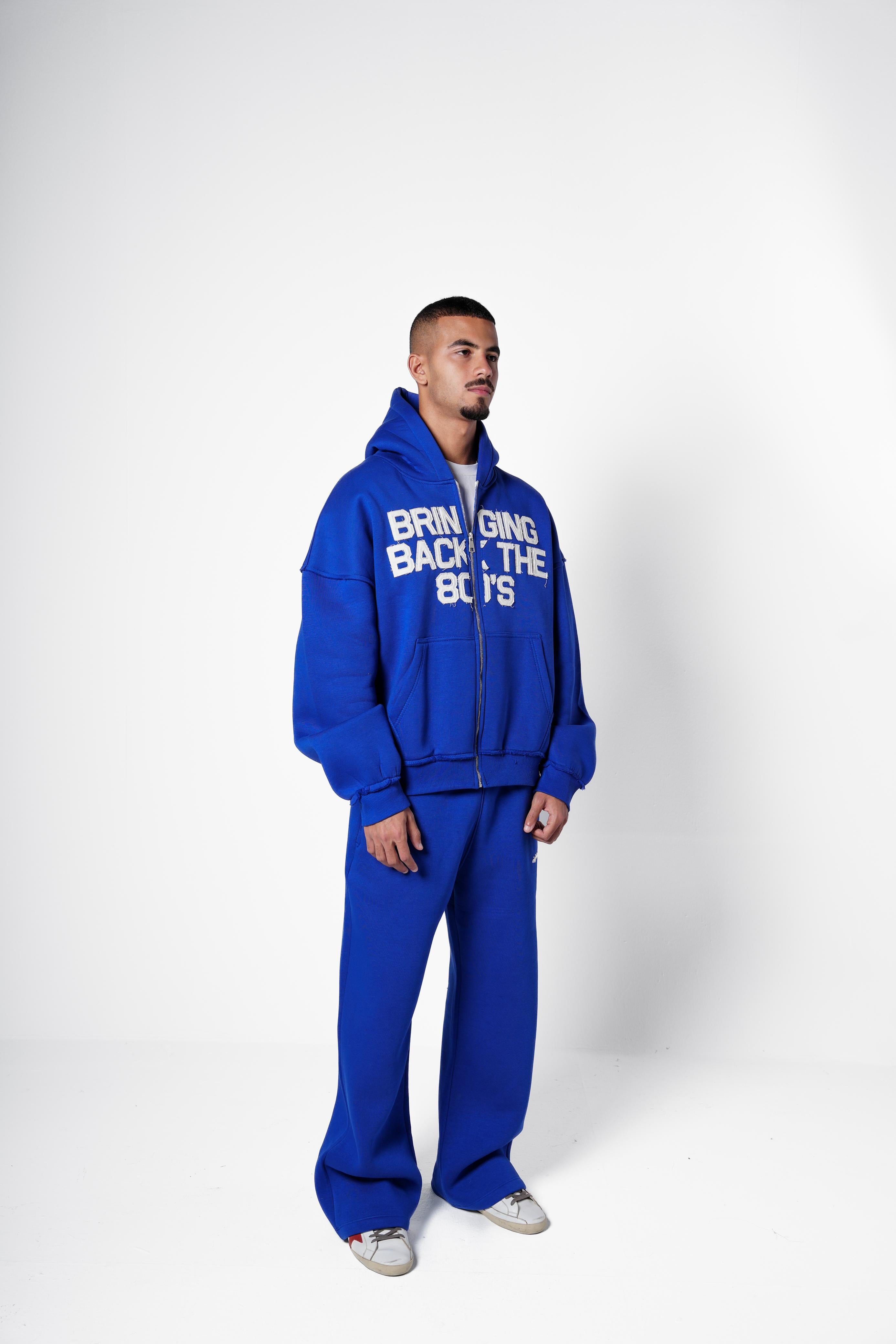 Bringing Back Zip Up - Blue