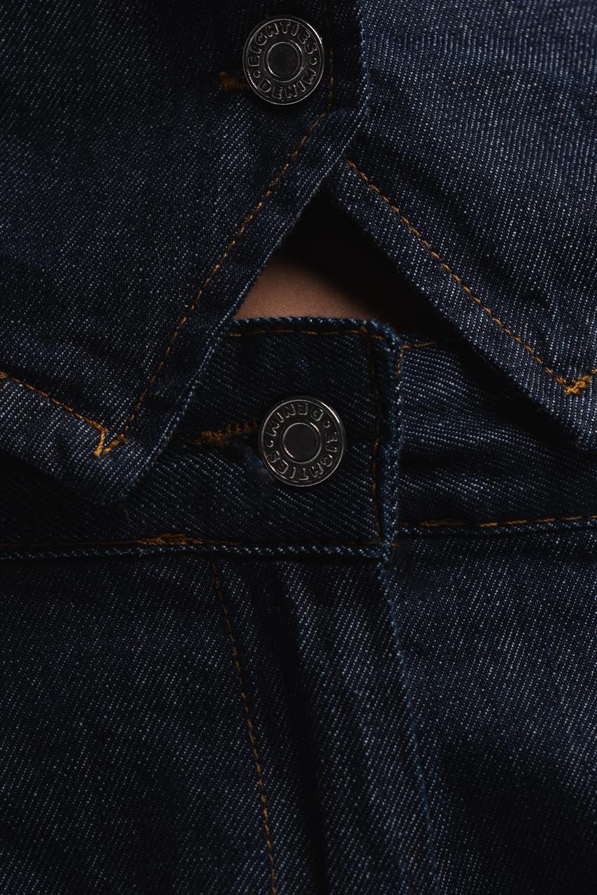 Denim Vest - Blue Raw