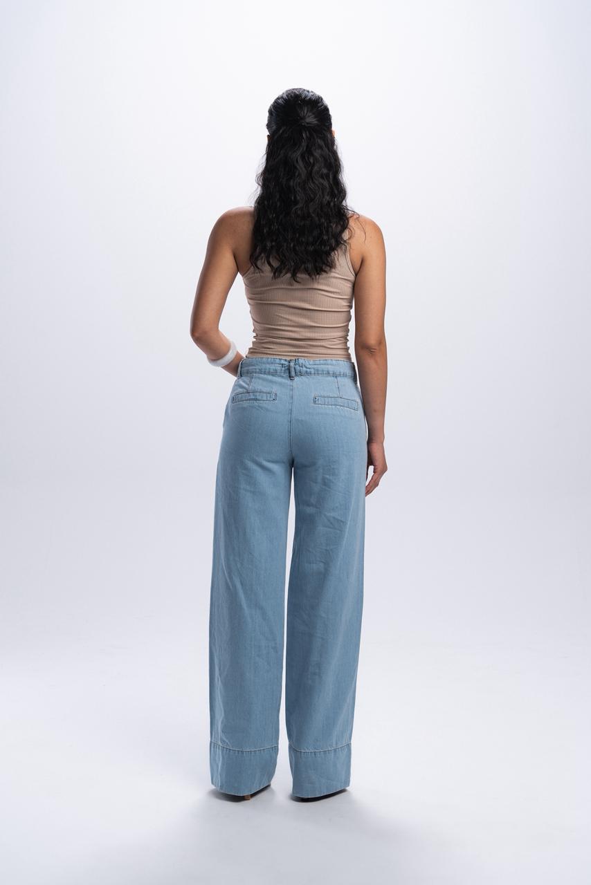 Flip straight jeans - Light Blue
