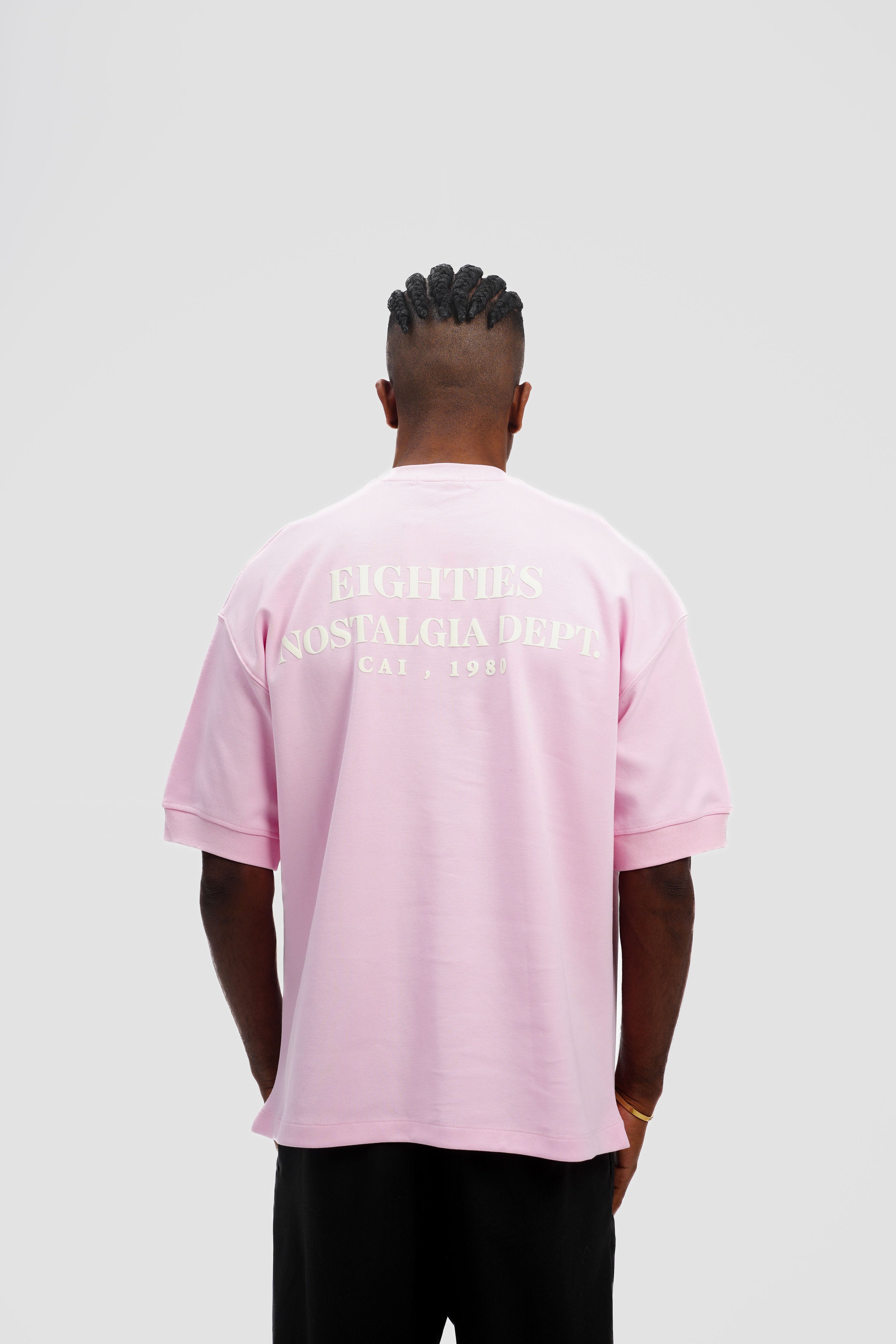 Eighties Nostalgia Tee - Pink