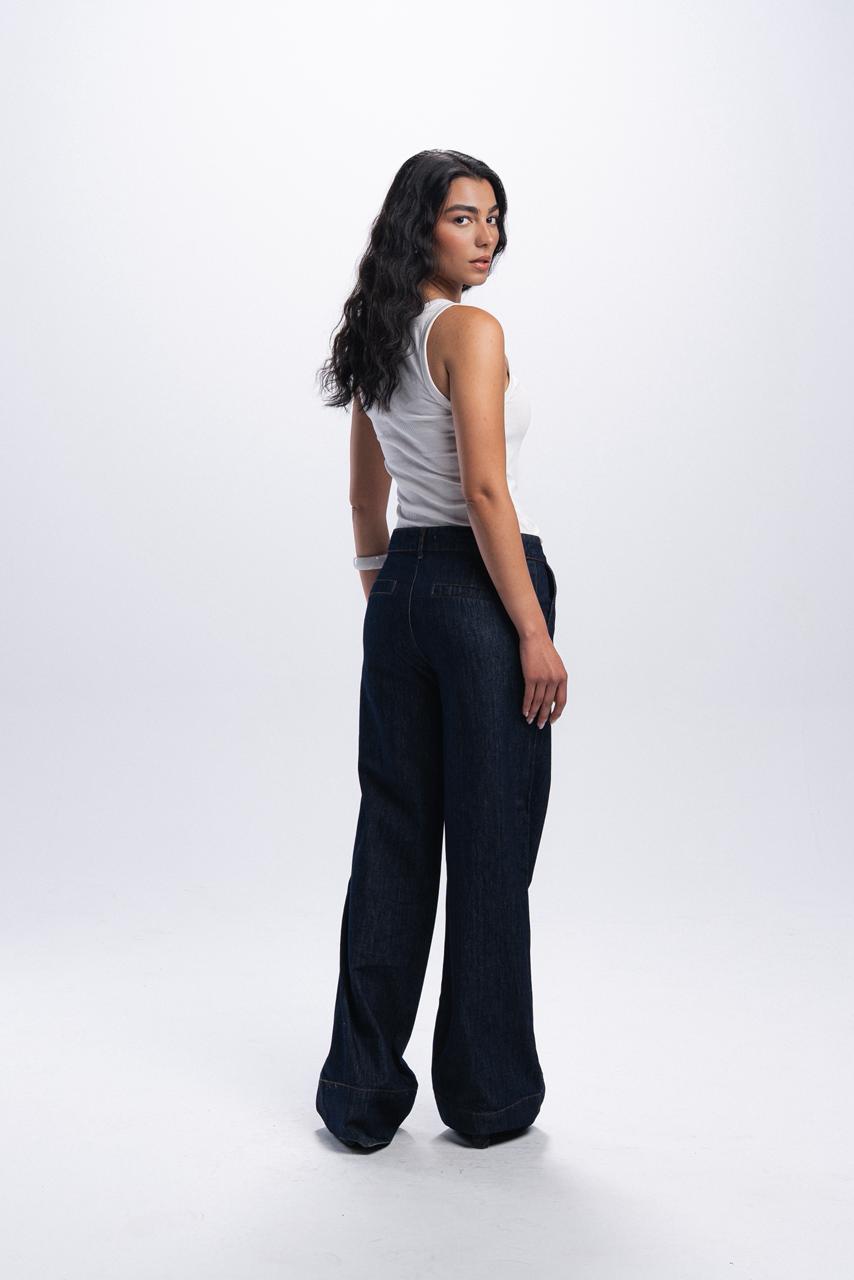 Flip straight jeans - Blue Raw