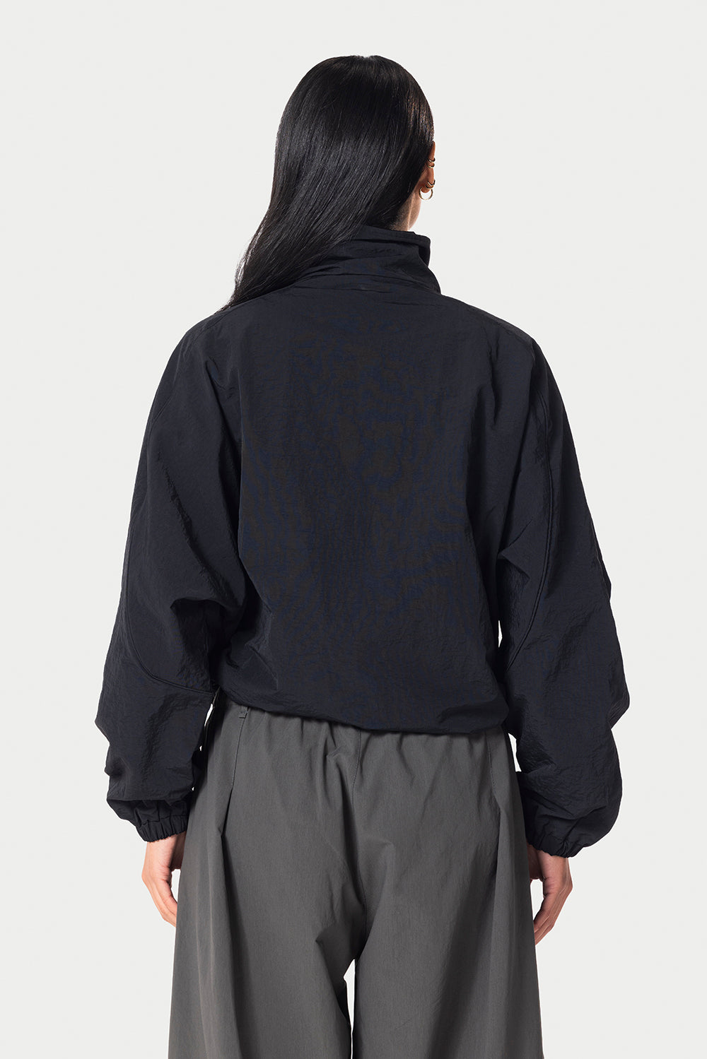 Windbreaker Jacket – Black – photo 4
