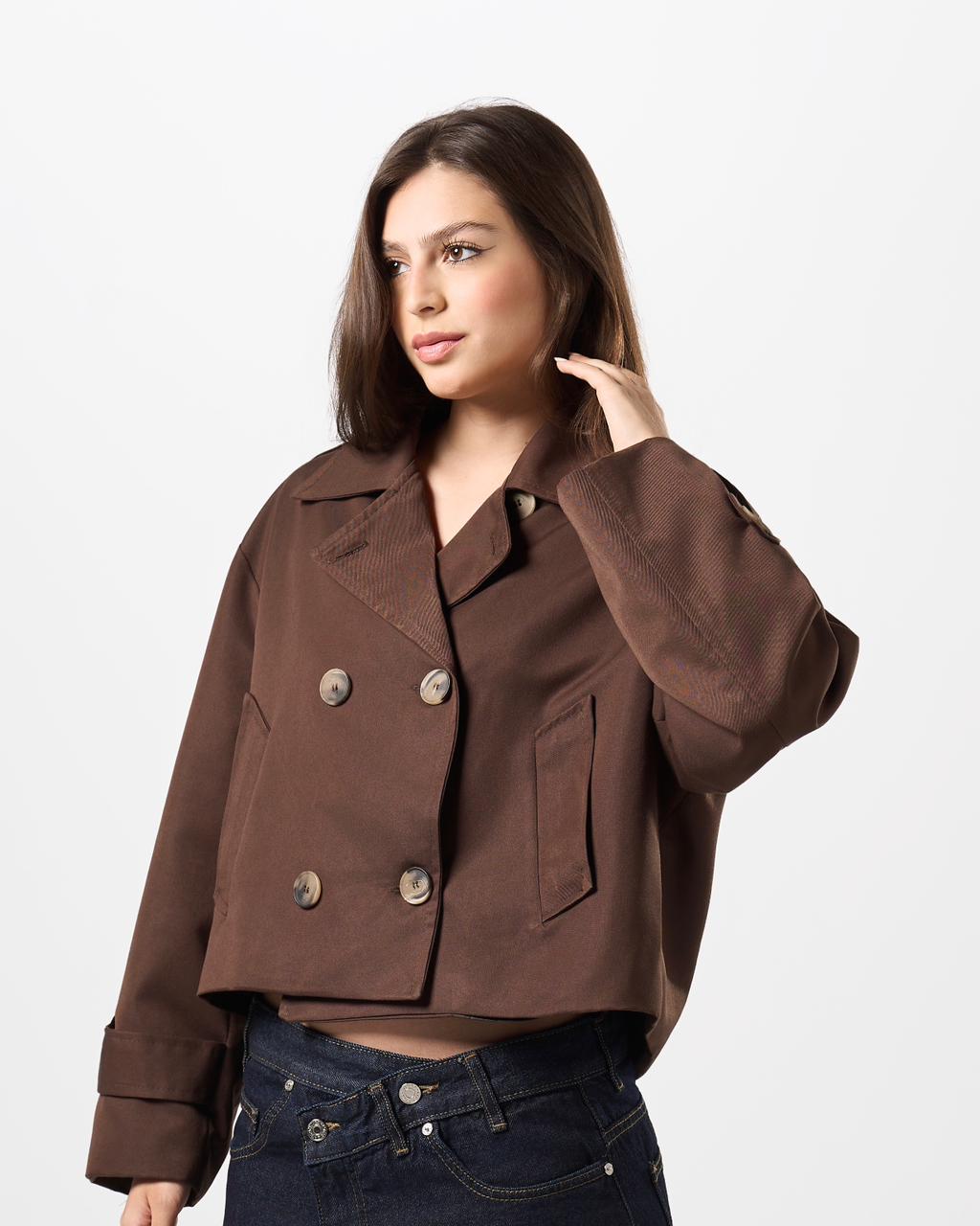 Trench coat - brown