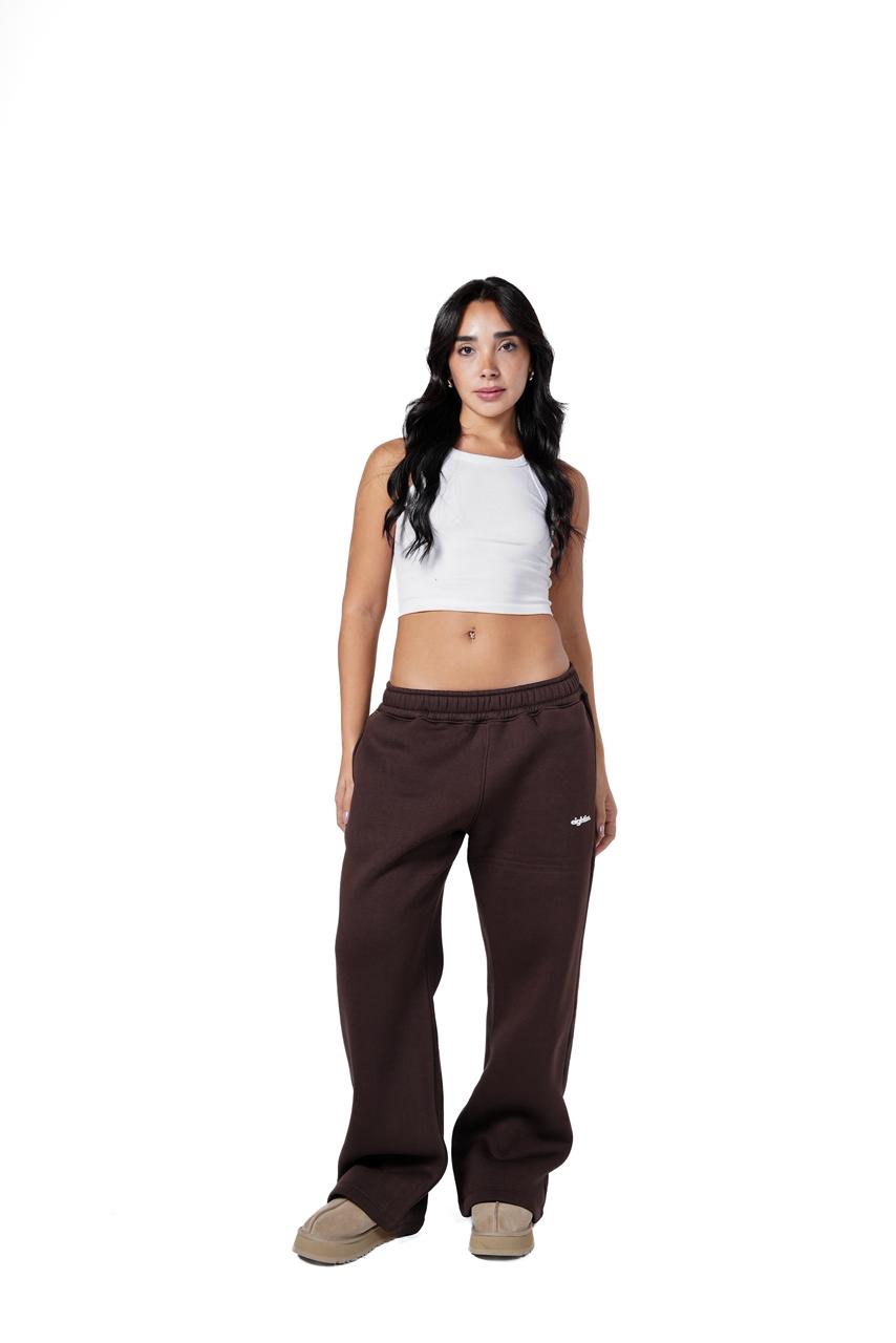Baggy Sweatpants - Brown