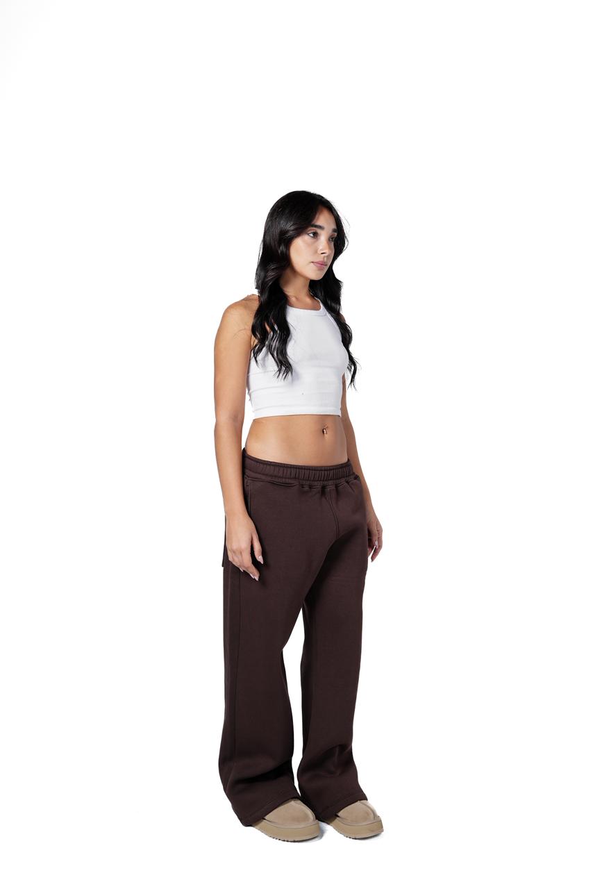 Baggy Sweatpants - Brown