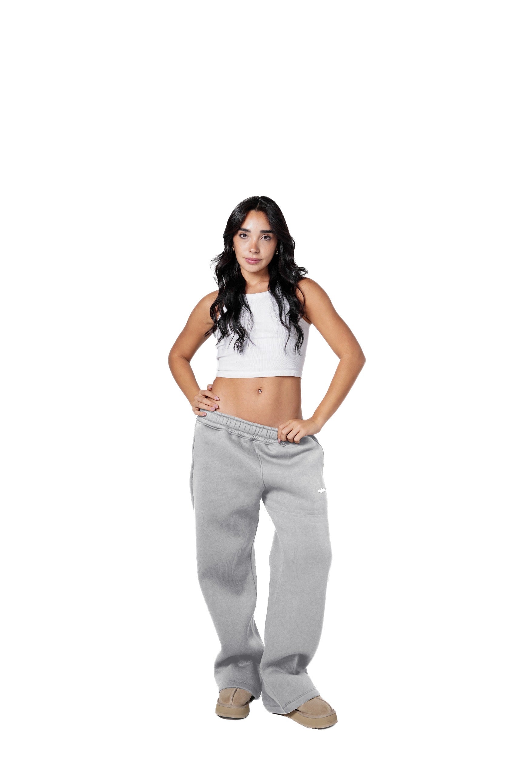 Baggy Sweatpants - Light grey