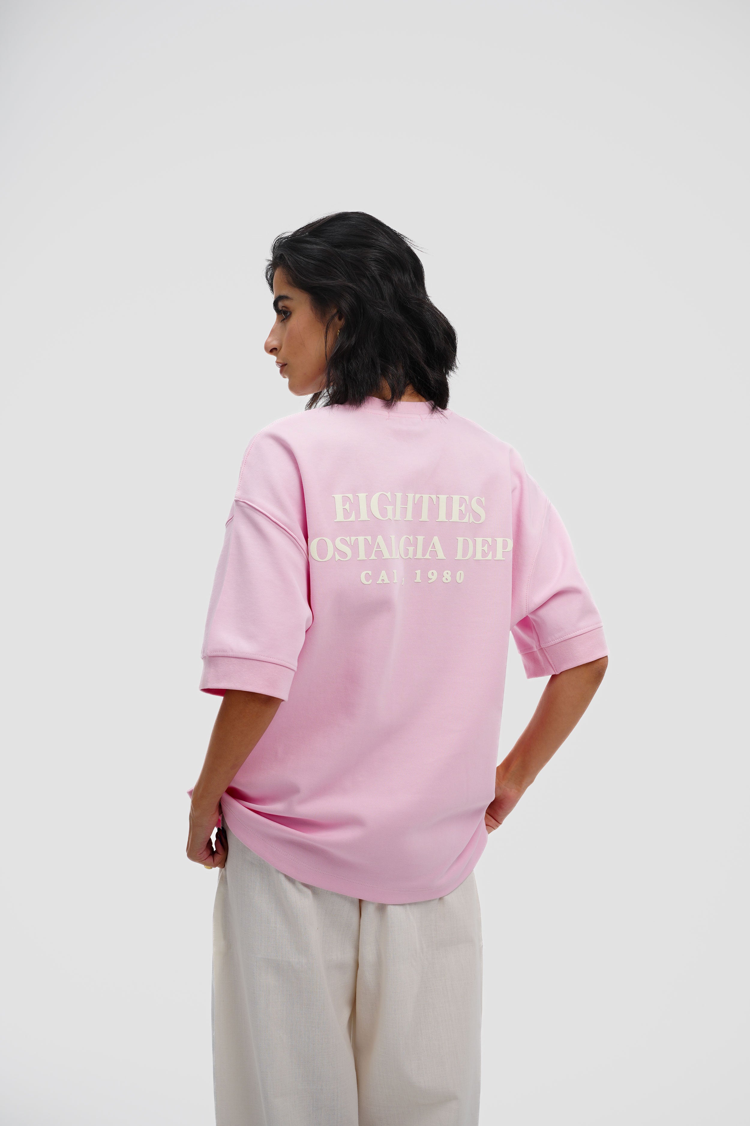 Eighties Nostalgia Tee - Pink
