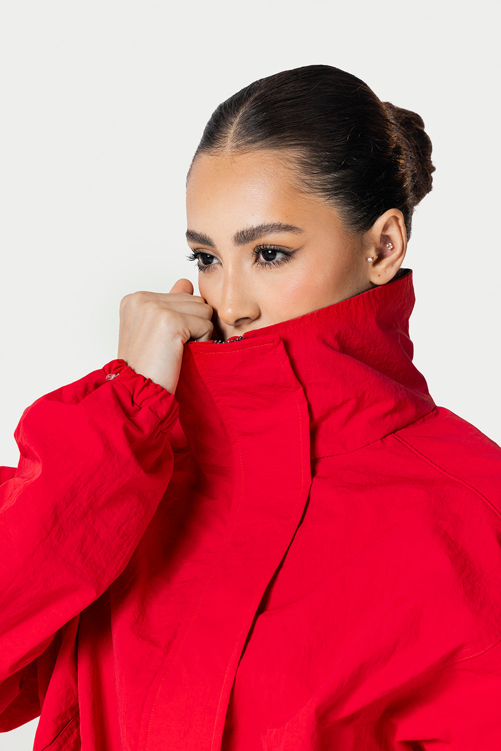 Windbreaker Jacket – Red – photo 8