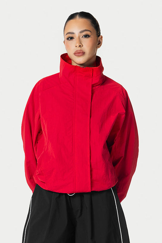 Windbreaker Jacket – Red | Eighties