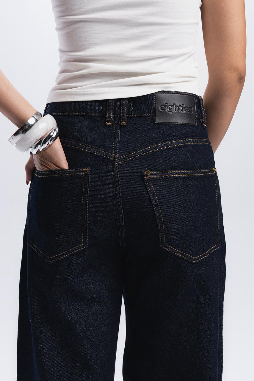 Buttons Jeans - Blue Raw