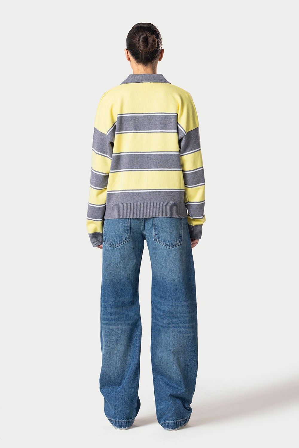 Polo Striped Sweater – Yellow – photo 9