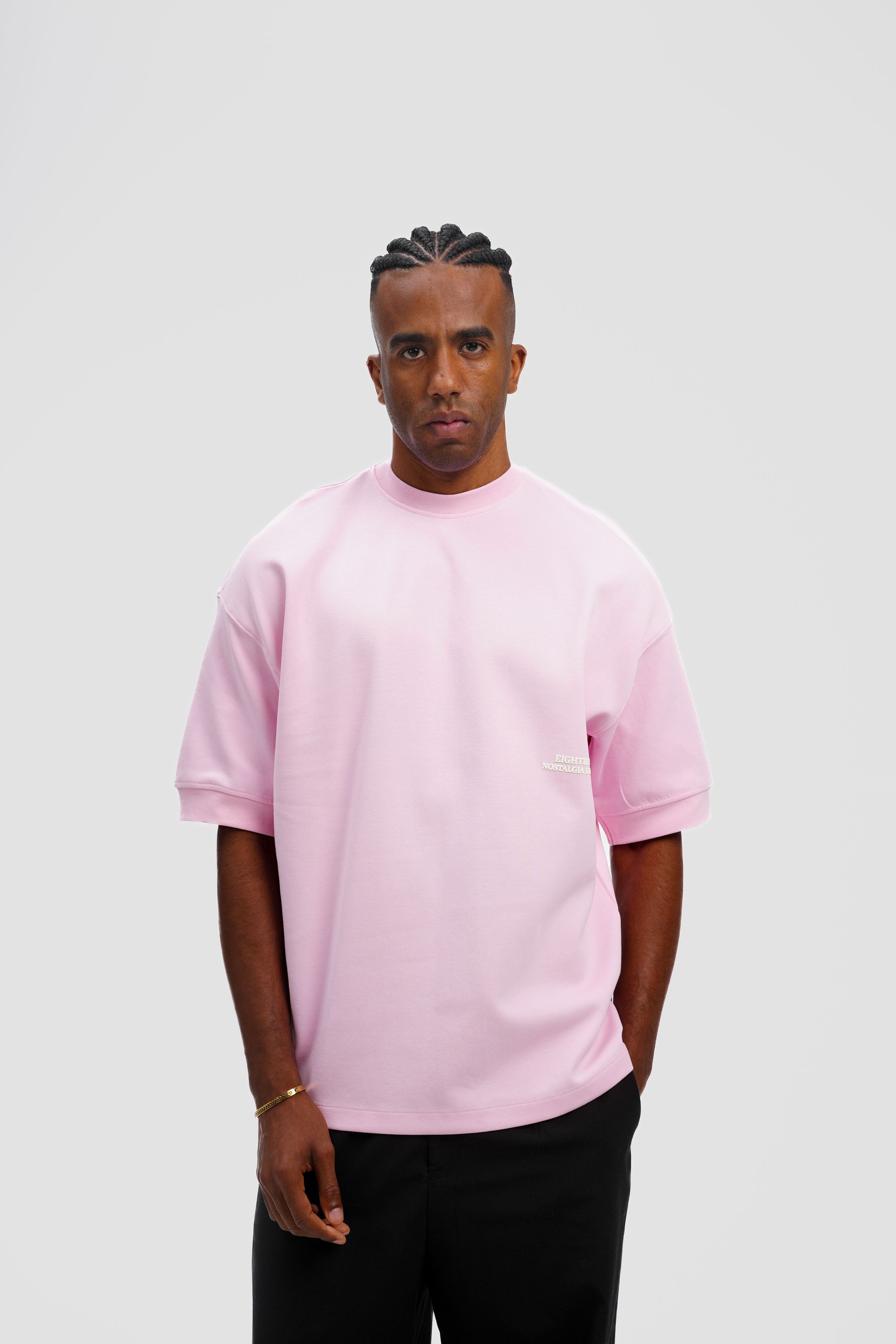 Eighties Nostalgia Tee - Pink