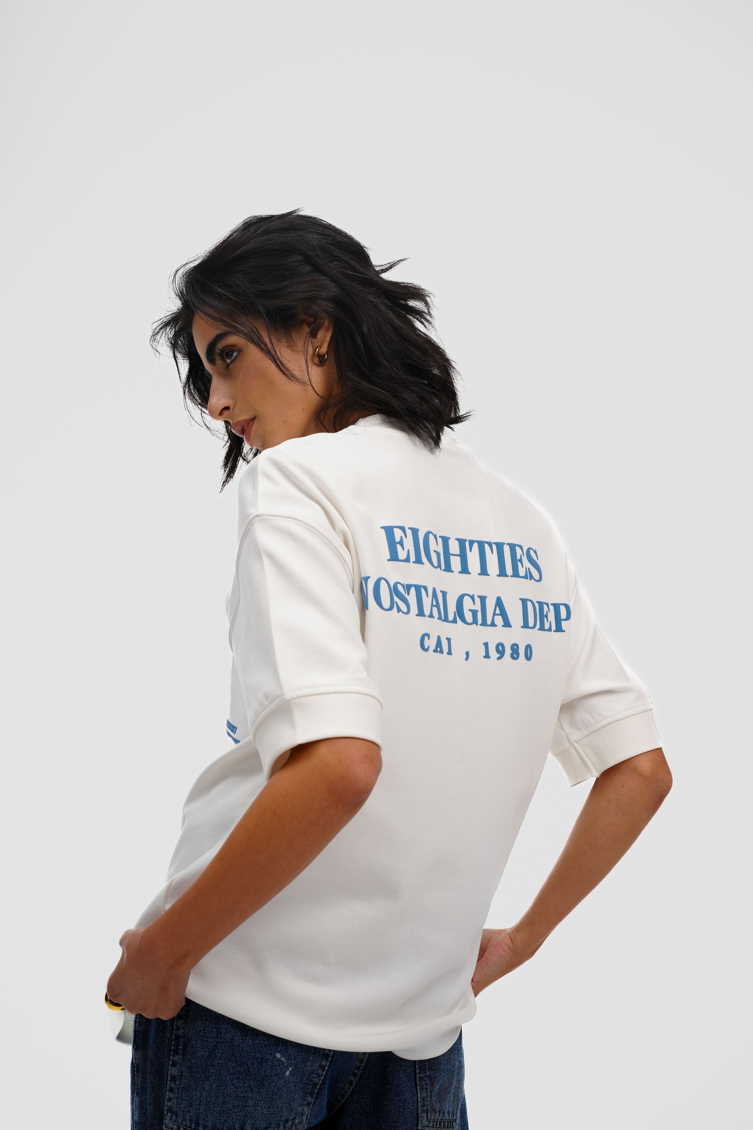 Eighties Nostalgia Tee - offwhite