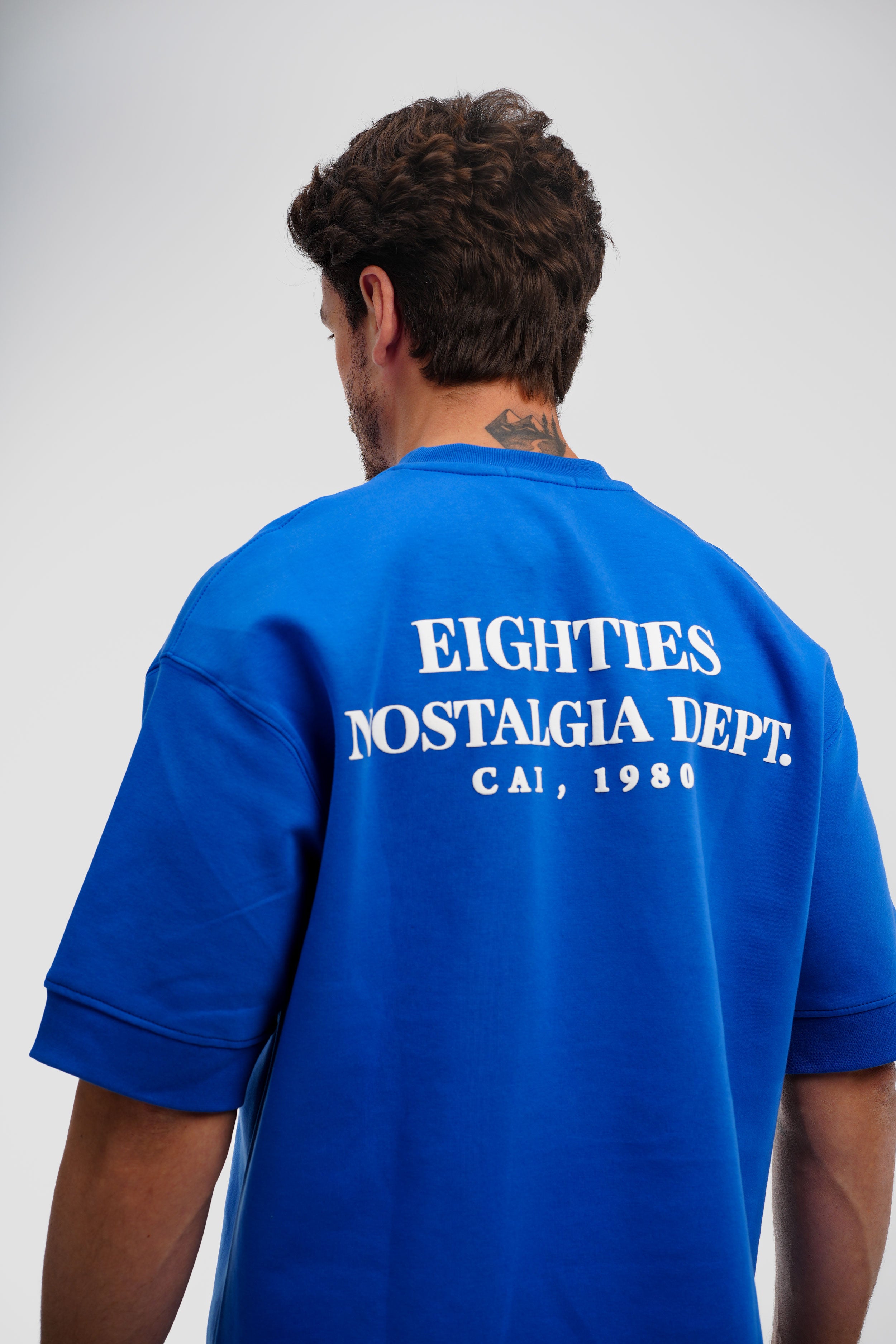 Eighties Nostalgia Tee - Blue
