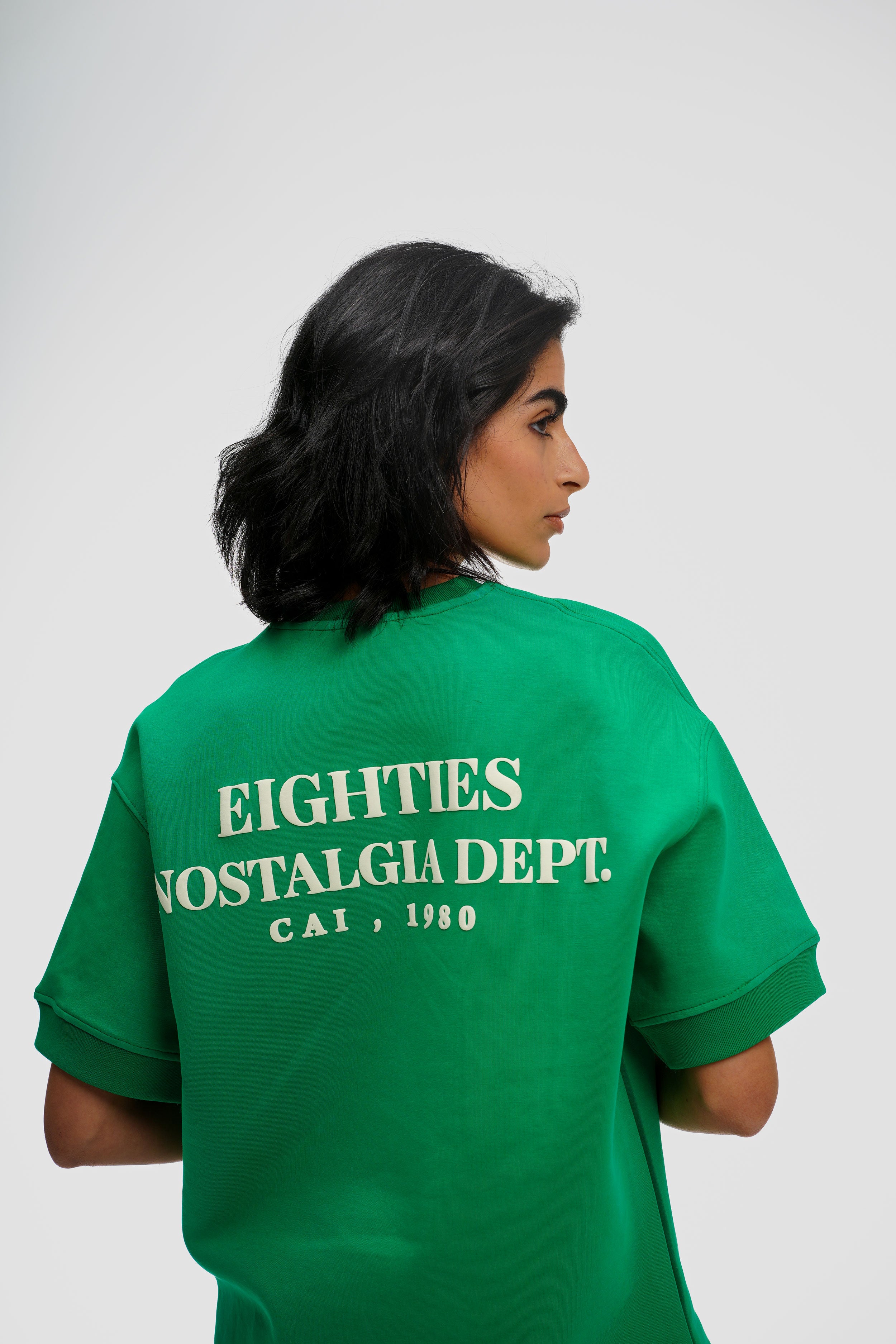 Eighties Nostalgia Tee - Mint Green
