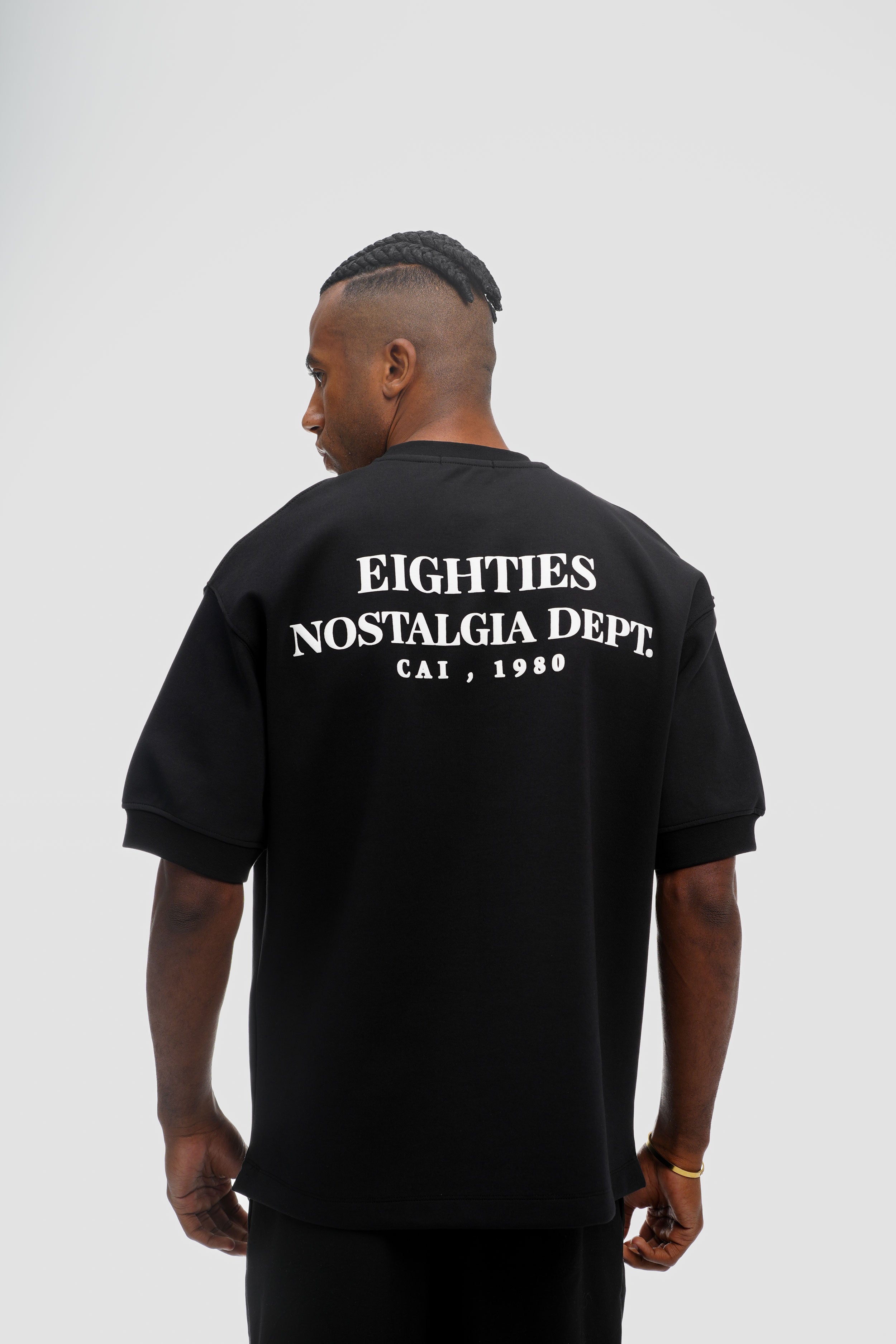 Eighties Nostalgia Tee - Black