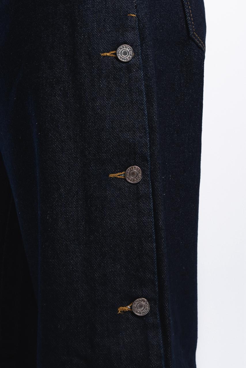 Buttons Jeans - Blue Raw