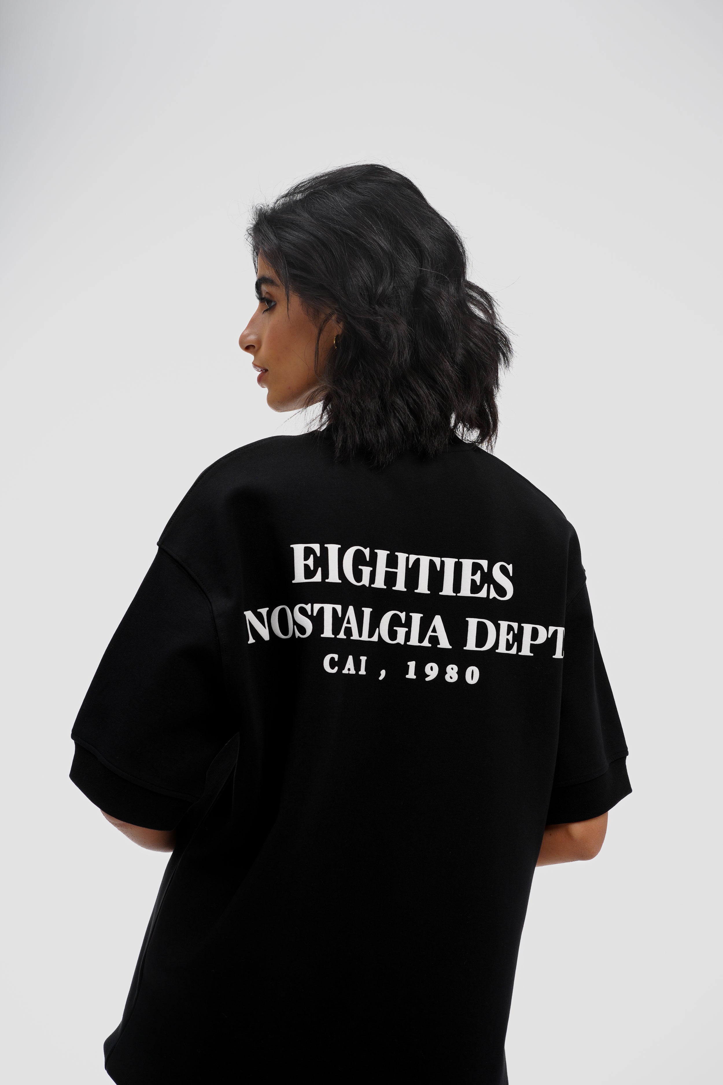 Eighties Nostalgia Tee - Black
