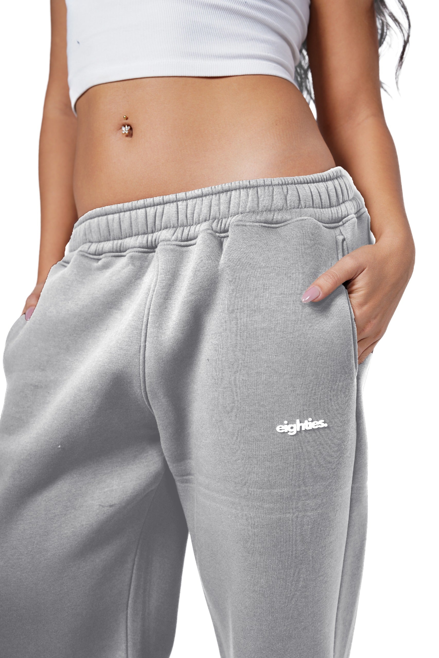 Baggy Sweatpants - Light grey