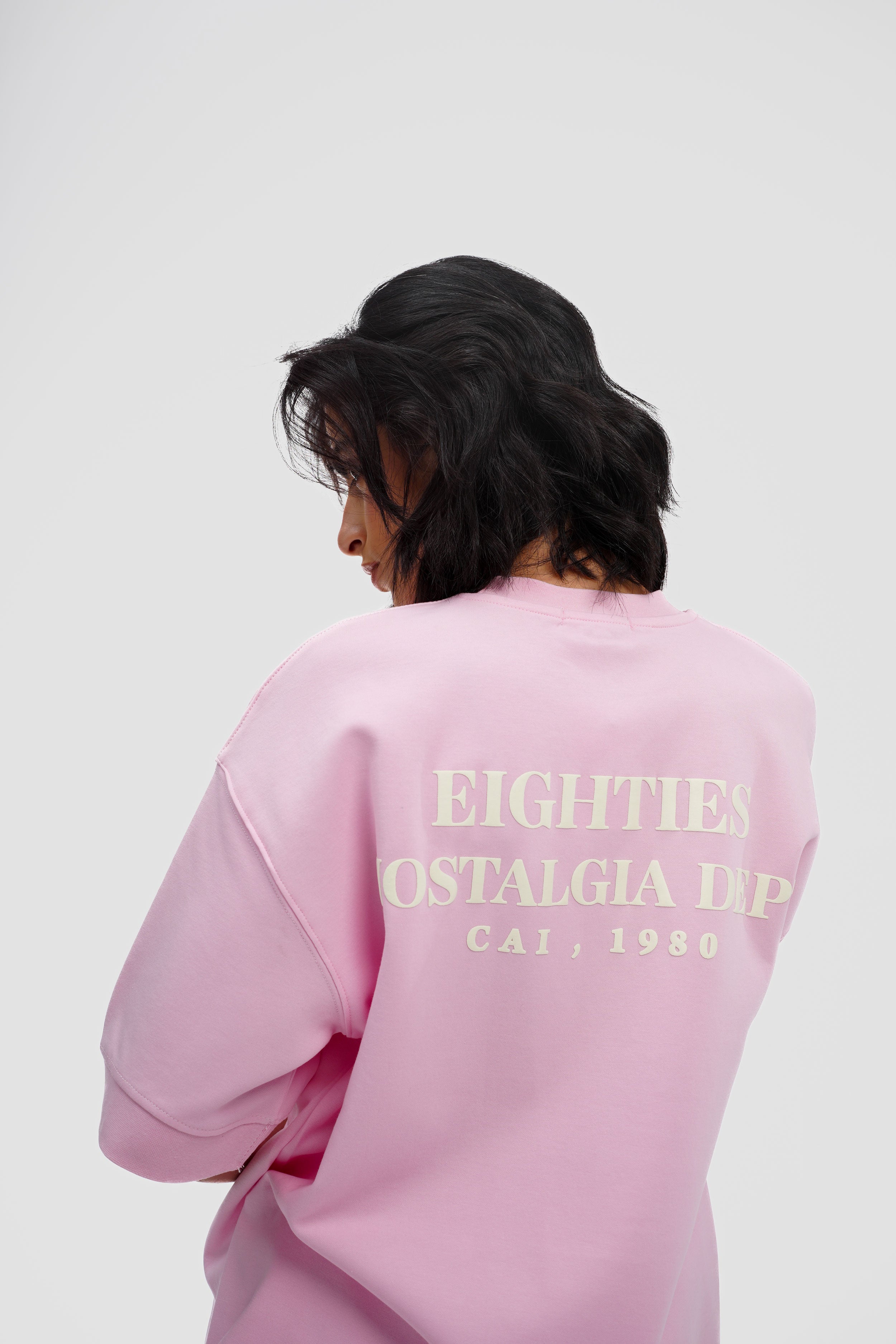 Eighties Nostalgia Tee - Pink