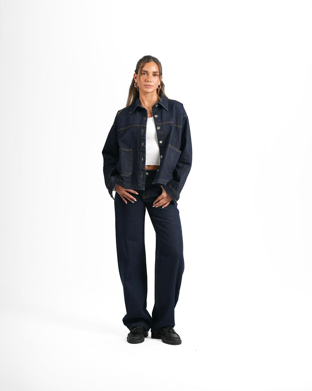 Denim jacket - Blue raw