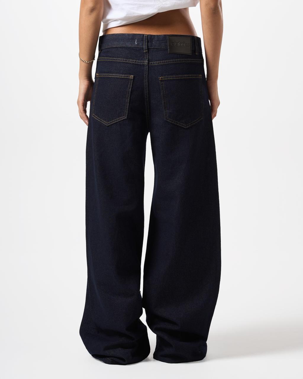 Wide leg jeans - Blue Raw
