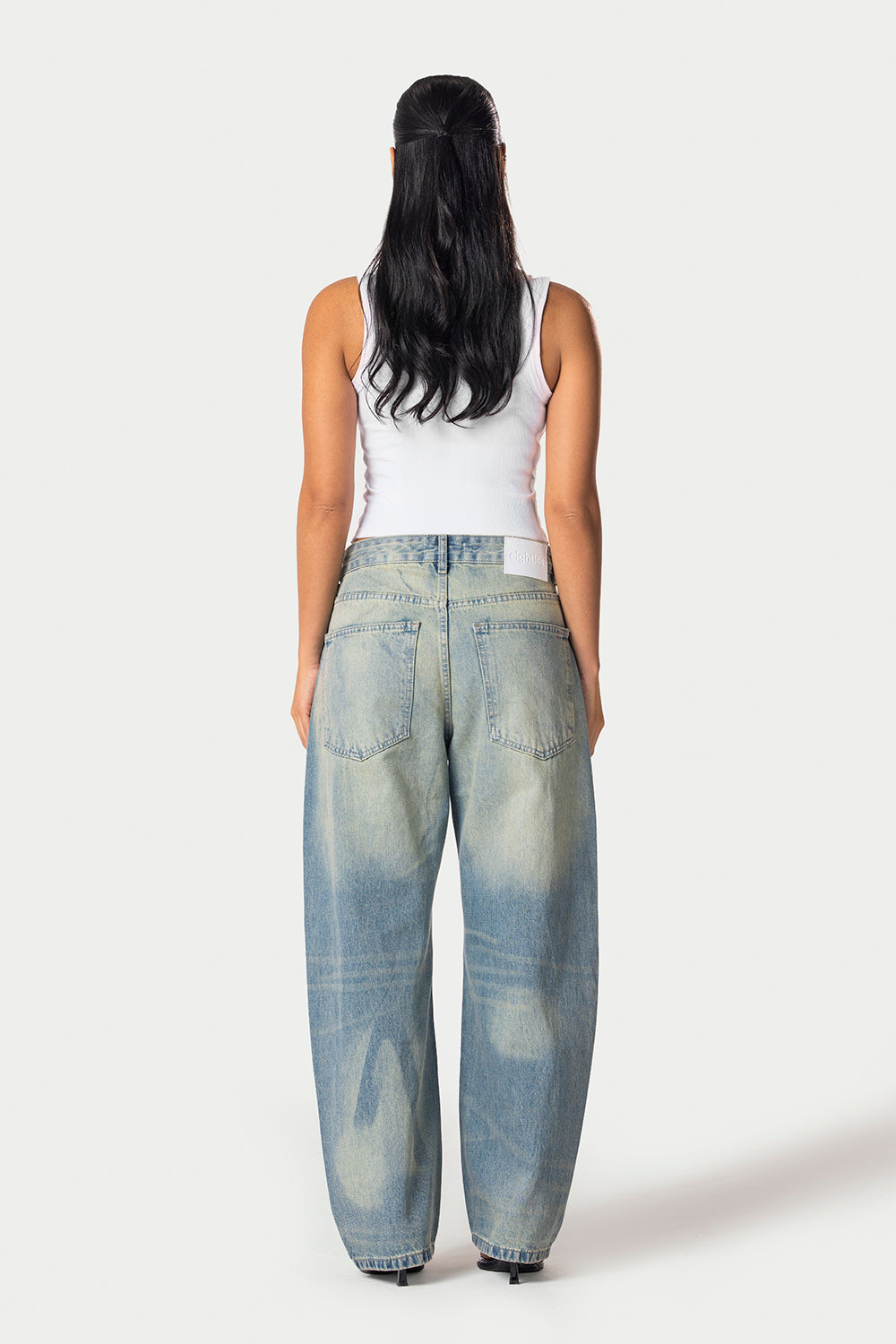 Barrel fit Jeans – light blue – photo 6