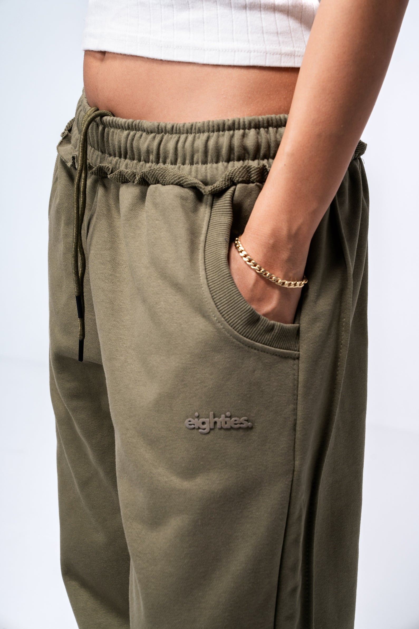 OLIVE SWEATPANTS