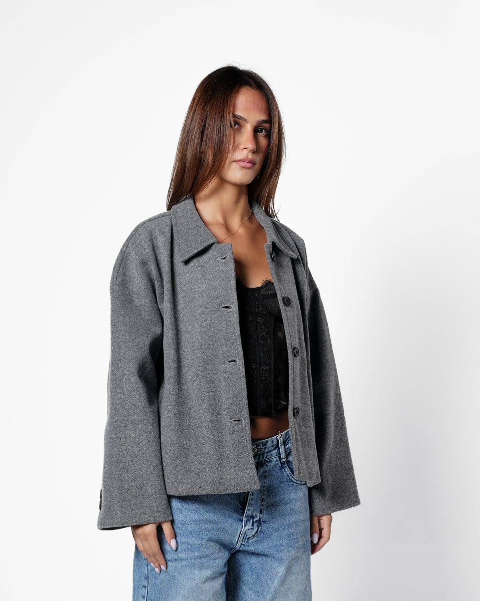 Wool jacket - grey