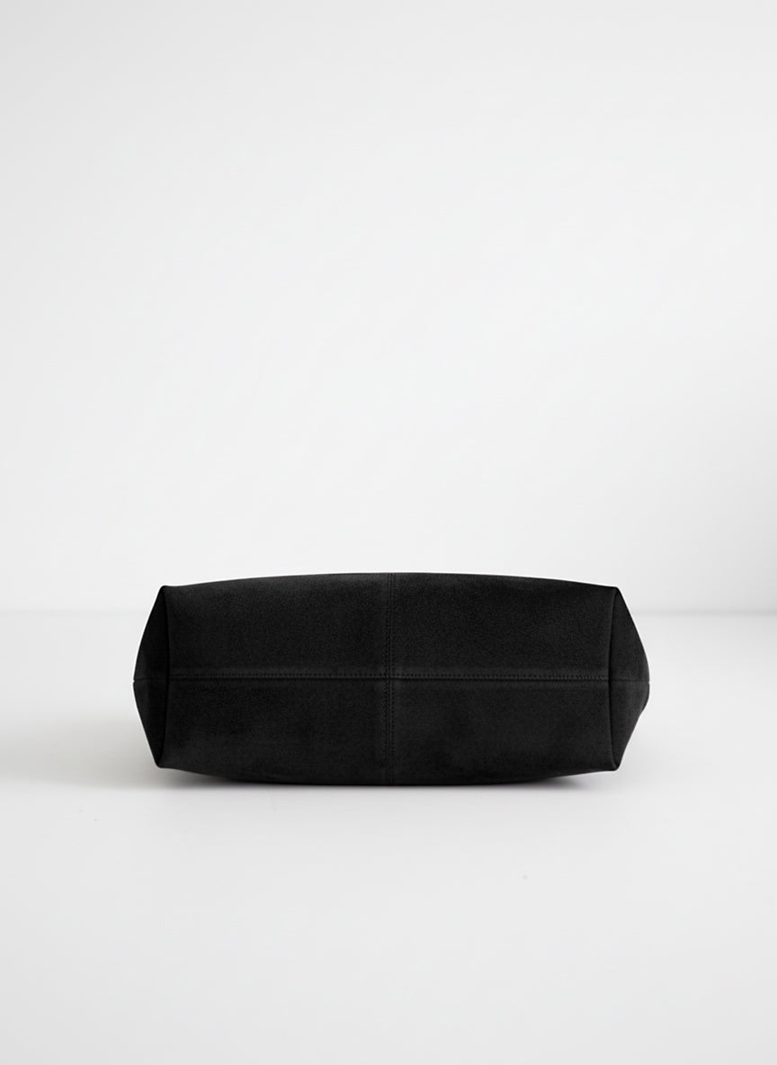 Suede Bag - black