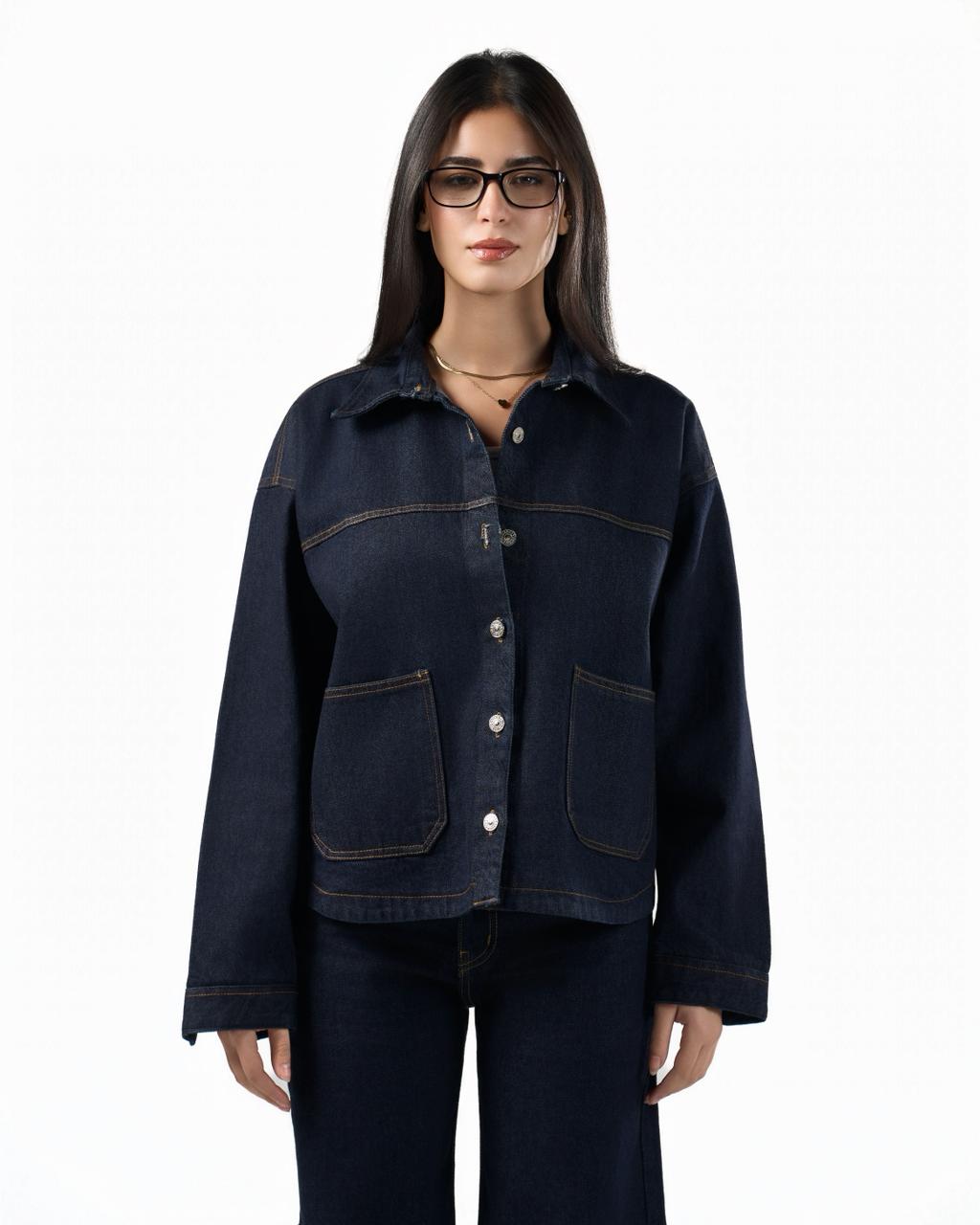 Denim jacket - Blue raw