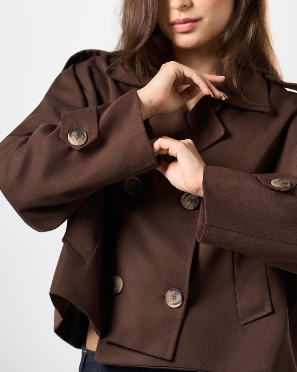 Trench coat - brown