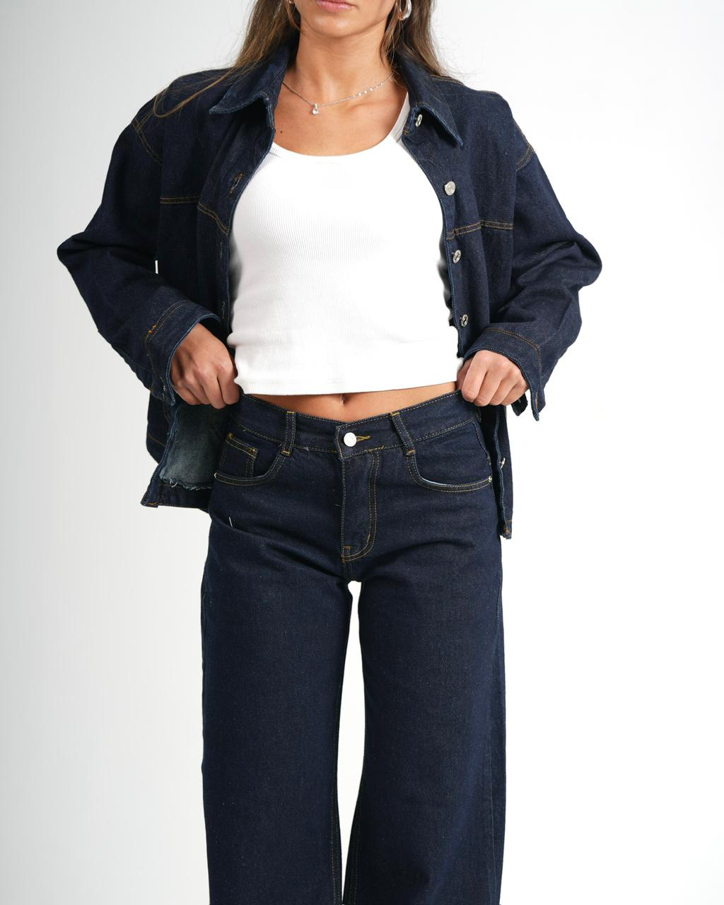 Denim jacket - Blue raw