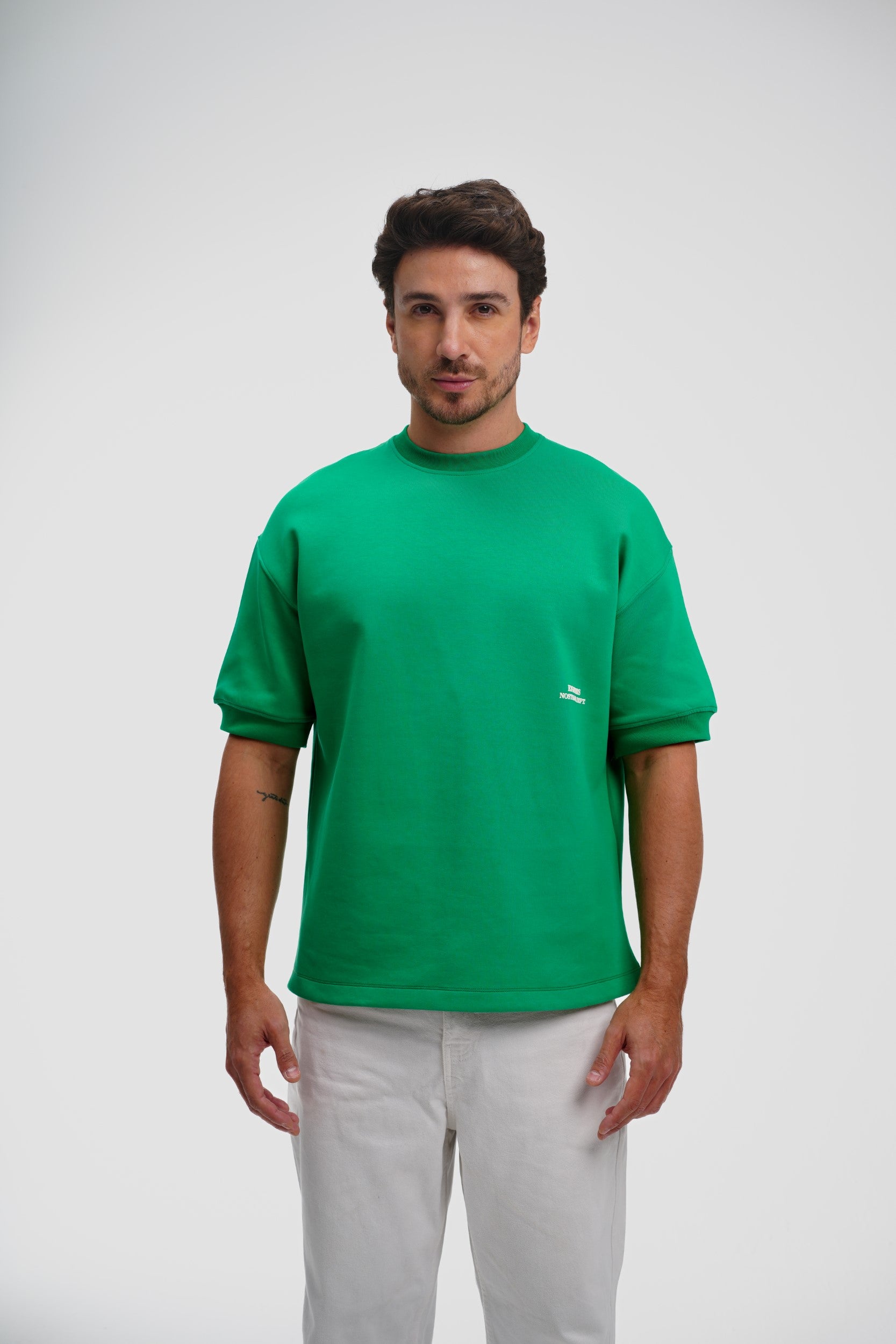 Eighties Nostalgia Tee - Mint Green