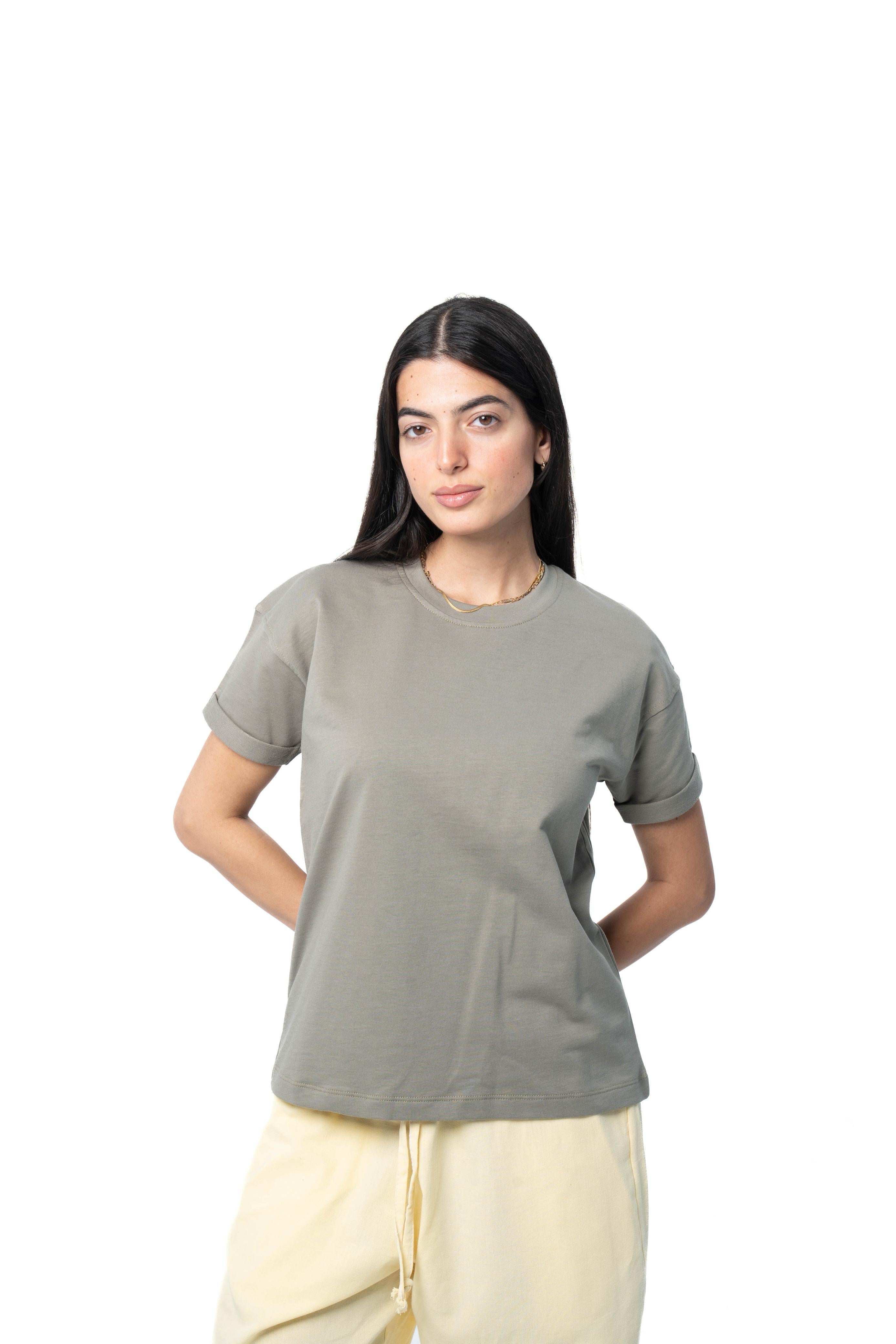 Relaxed Women Tee - Olive
