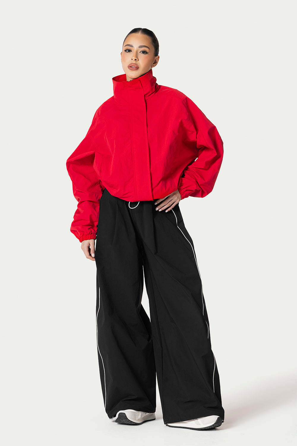 Windbreaker Jacket – Red – photo 5