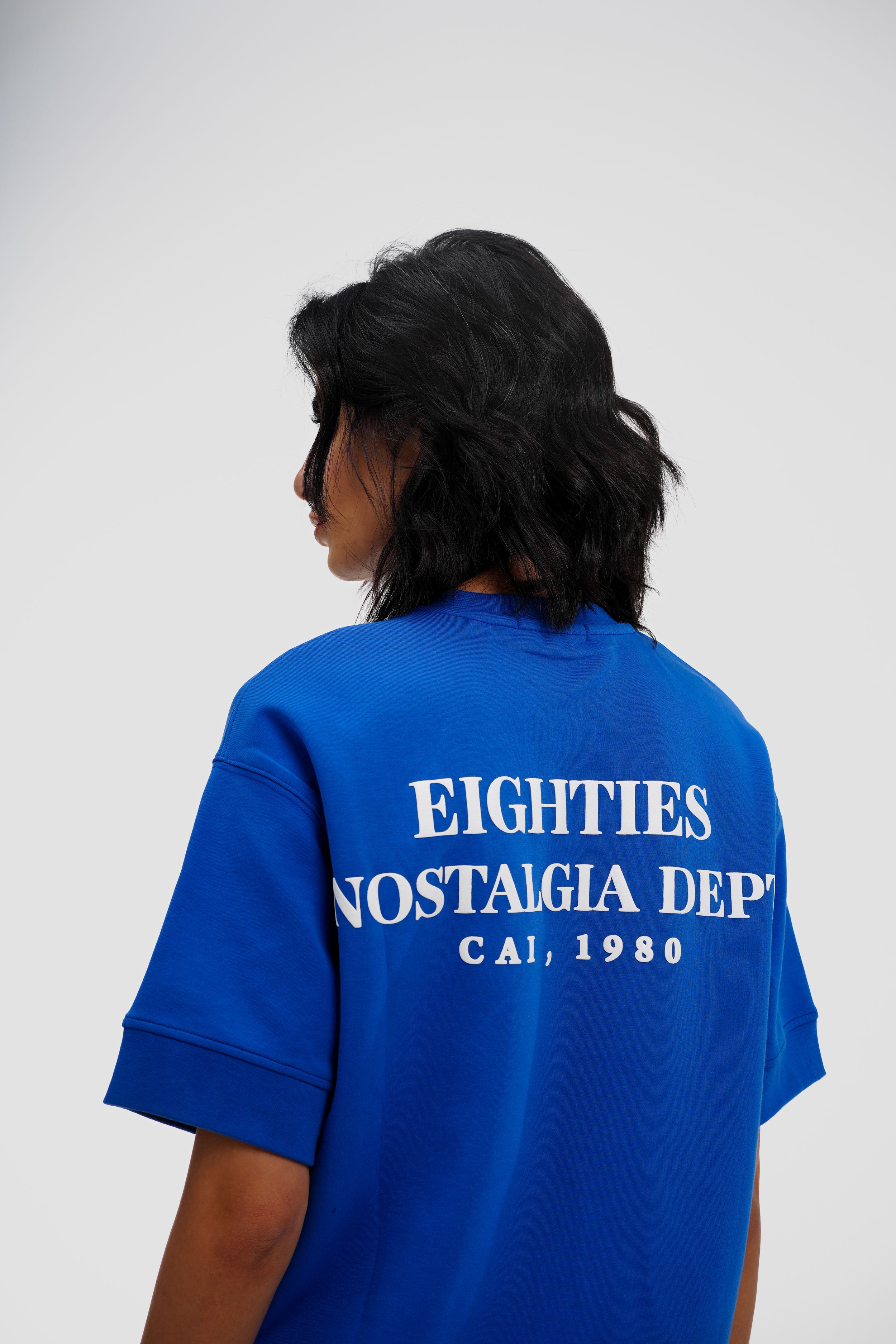Eighties Nostalgia Tee - Blue