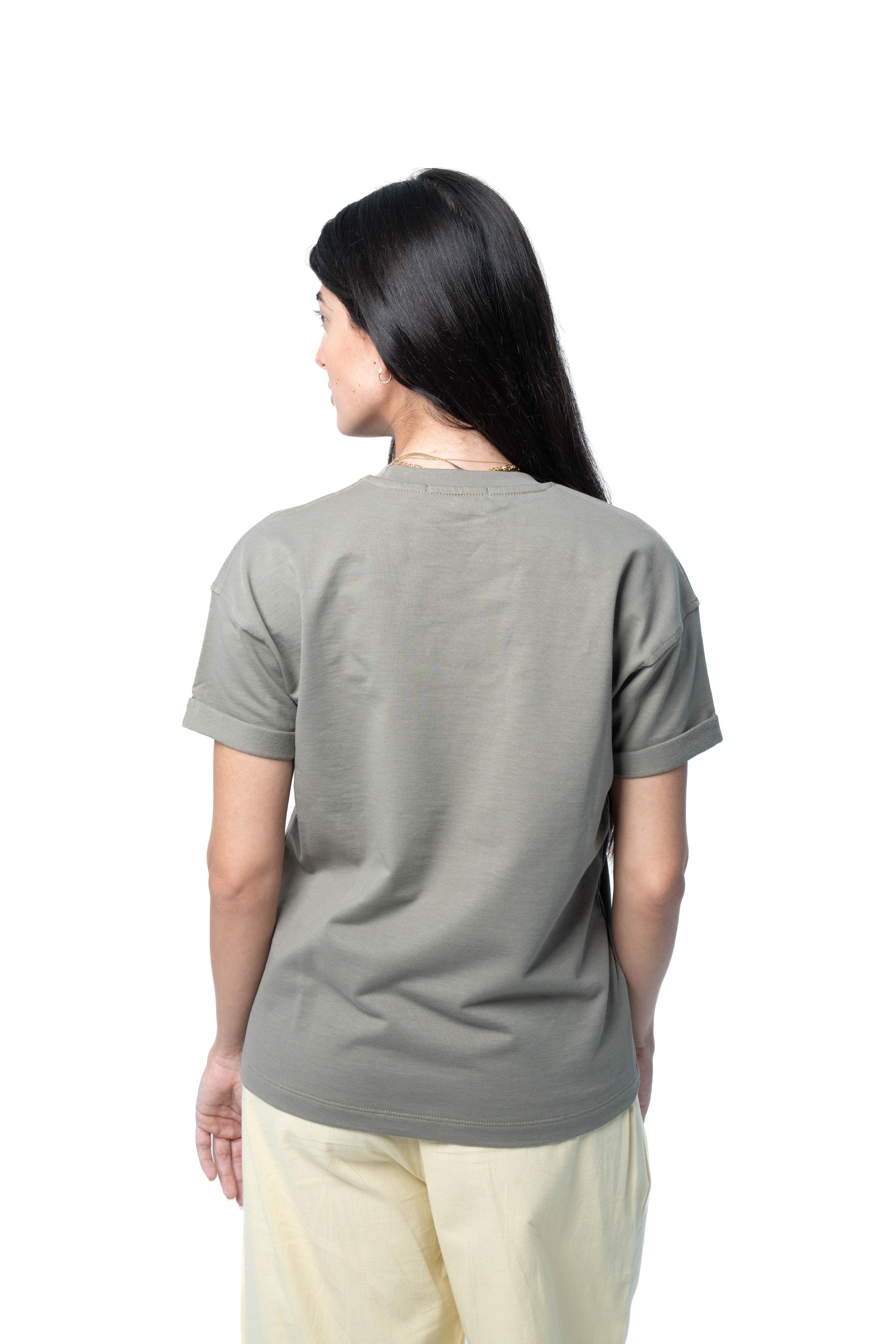 Relaxed Women Tee - Olive