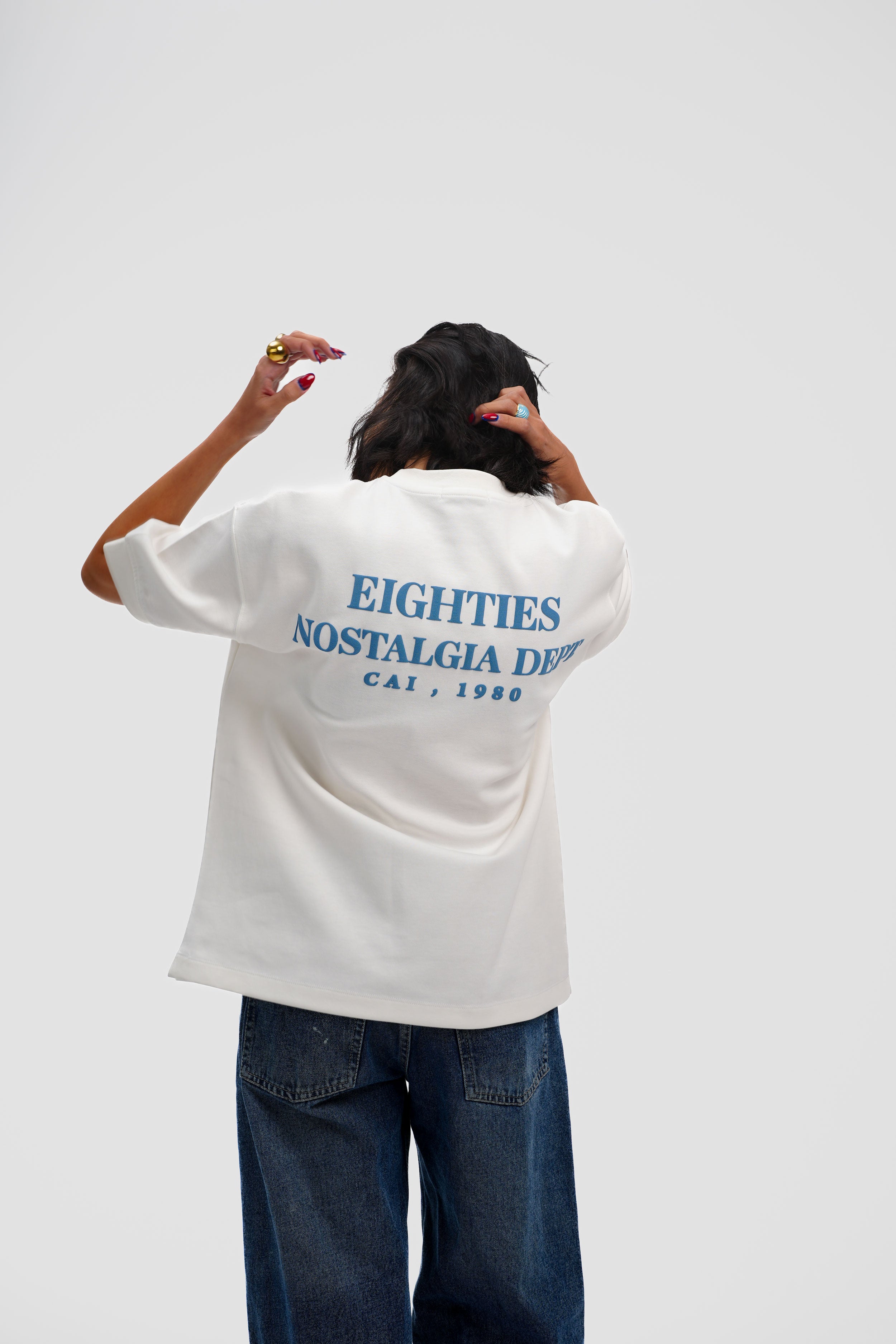 Eighties Nostalgia Tee - offwhite