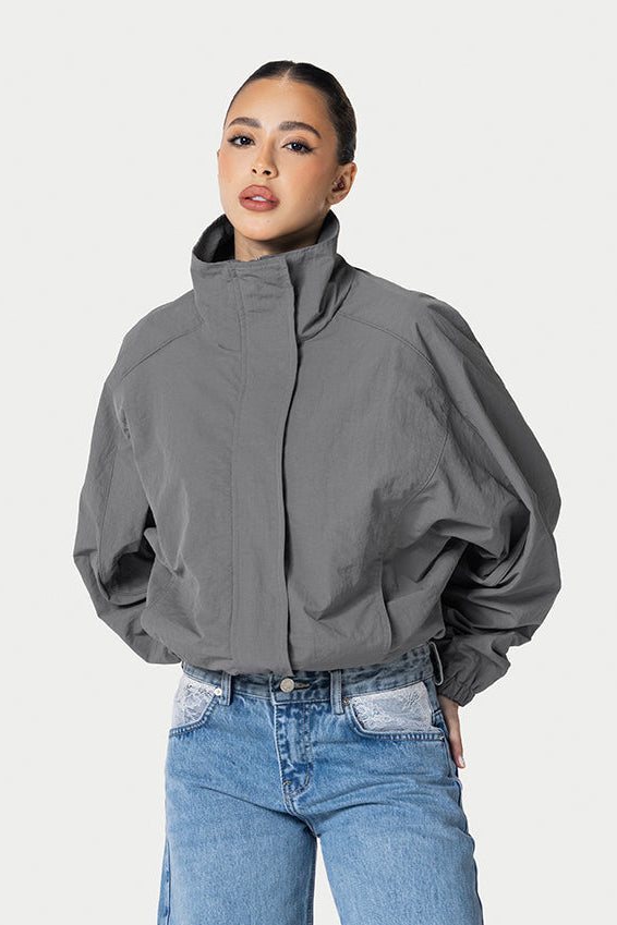 Windbreaker Jacket – Grey – photo 5