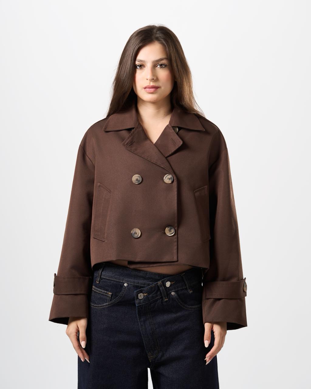 Trench coat - brown