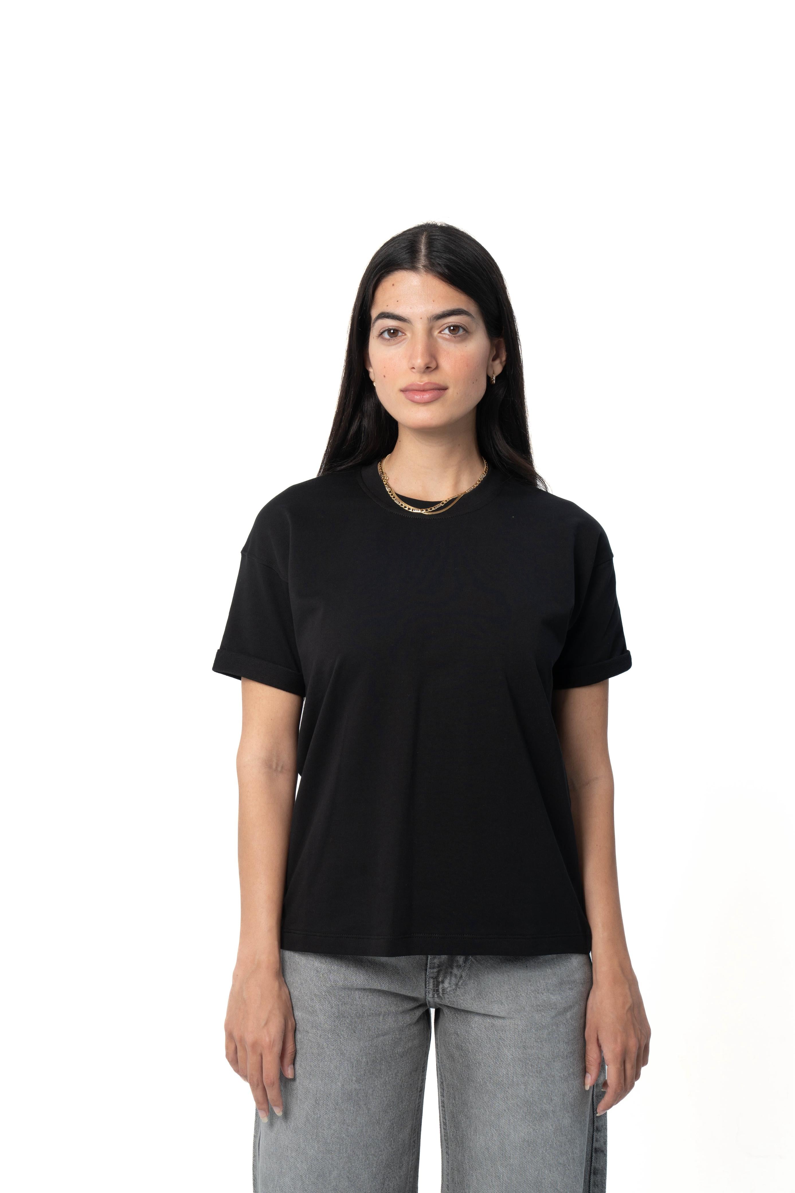 Relaxed Women Tee - Black