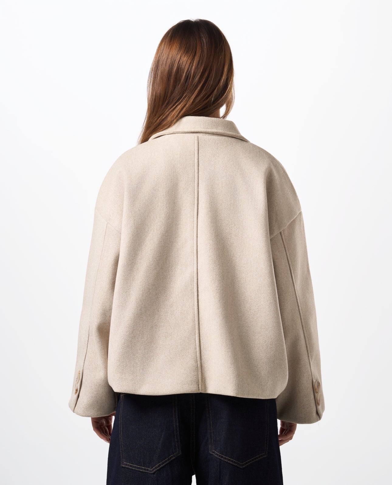 Wool jacket - beige