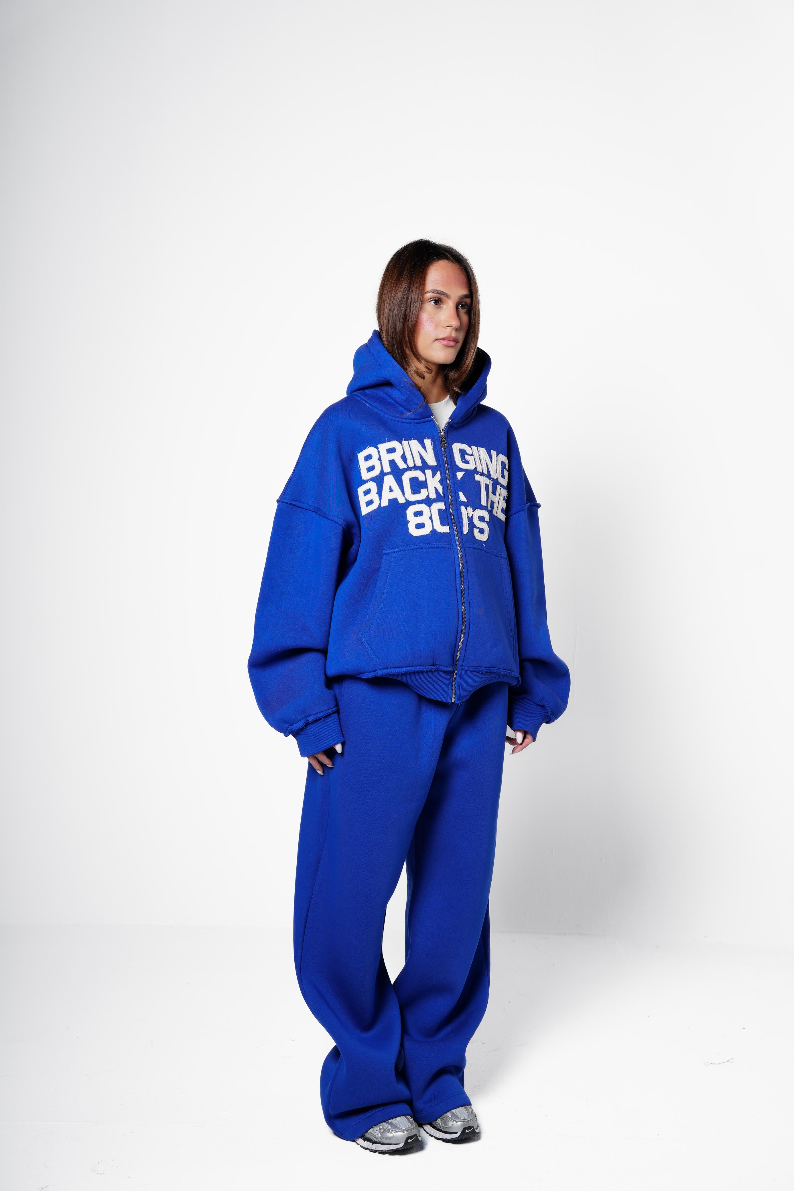 Bringing Back Zip Up - Blue