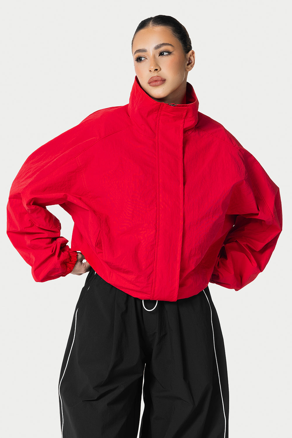 Windbreaker Jacket – Red – photo 3
