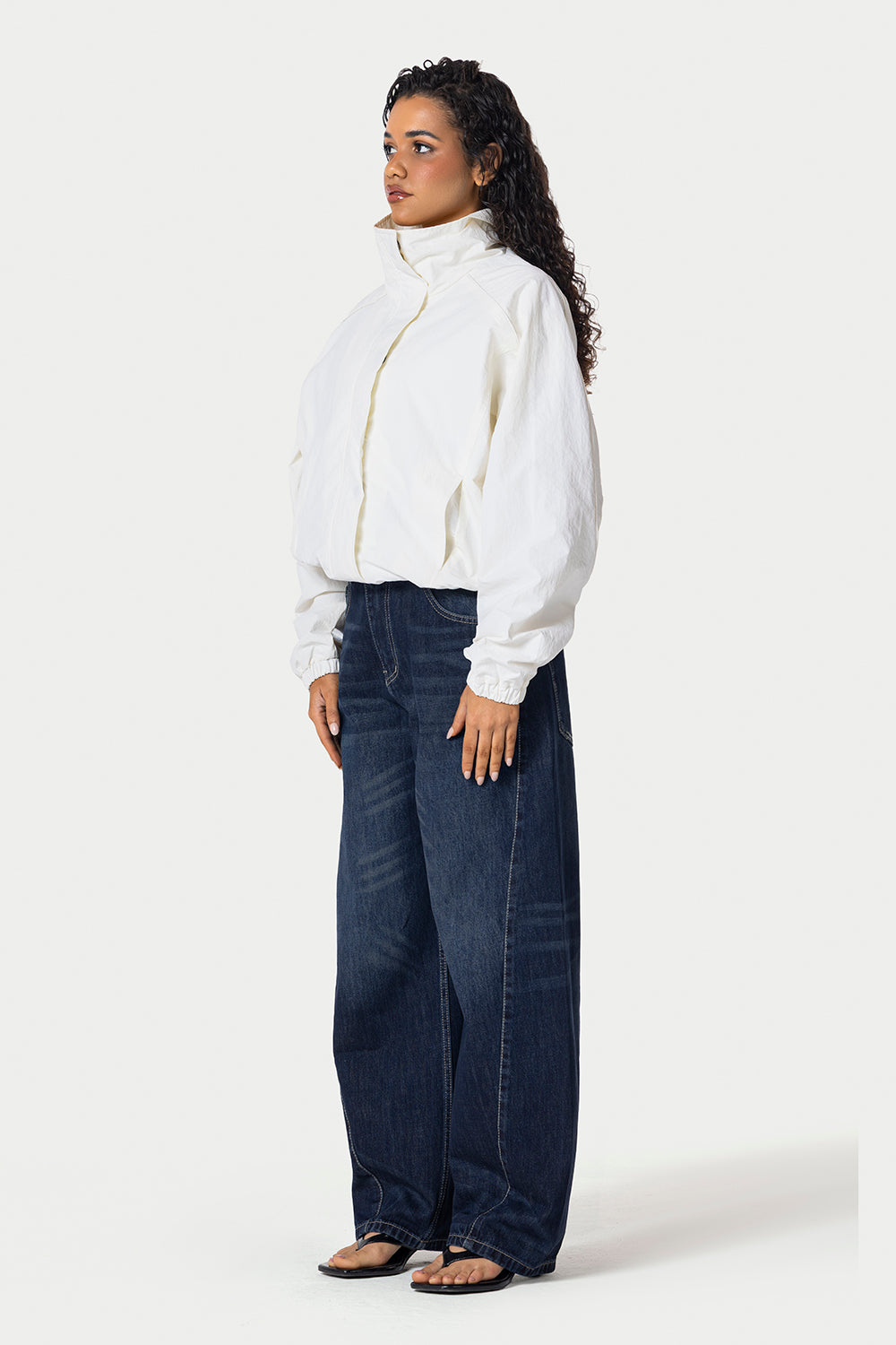 Windbreaker Jacket – Off White – photo 6