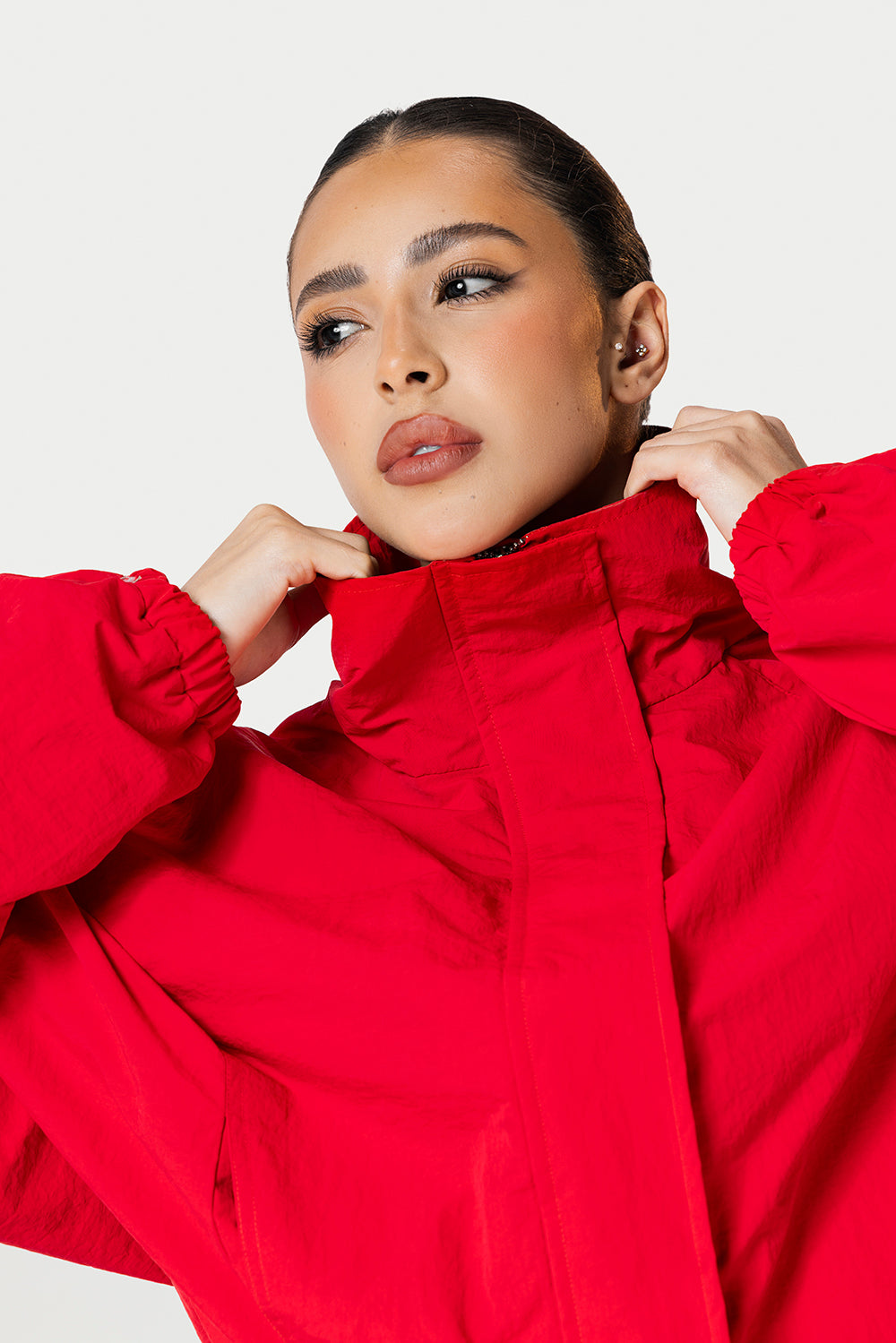 Windbreaker Jacket – Red – photo 9